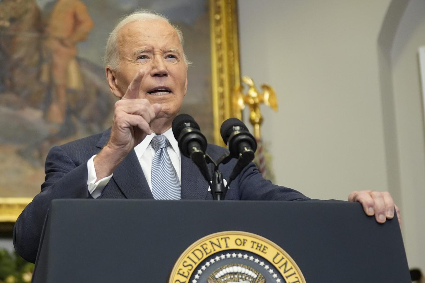 Biden says US troops will remain in Syria to fight ISIS as Assad regime collapses