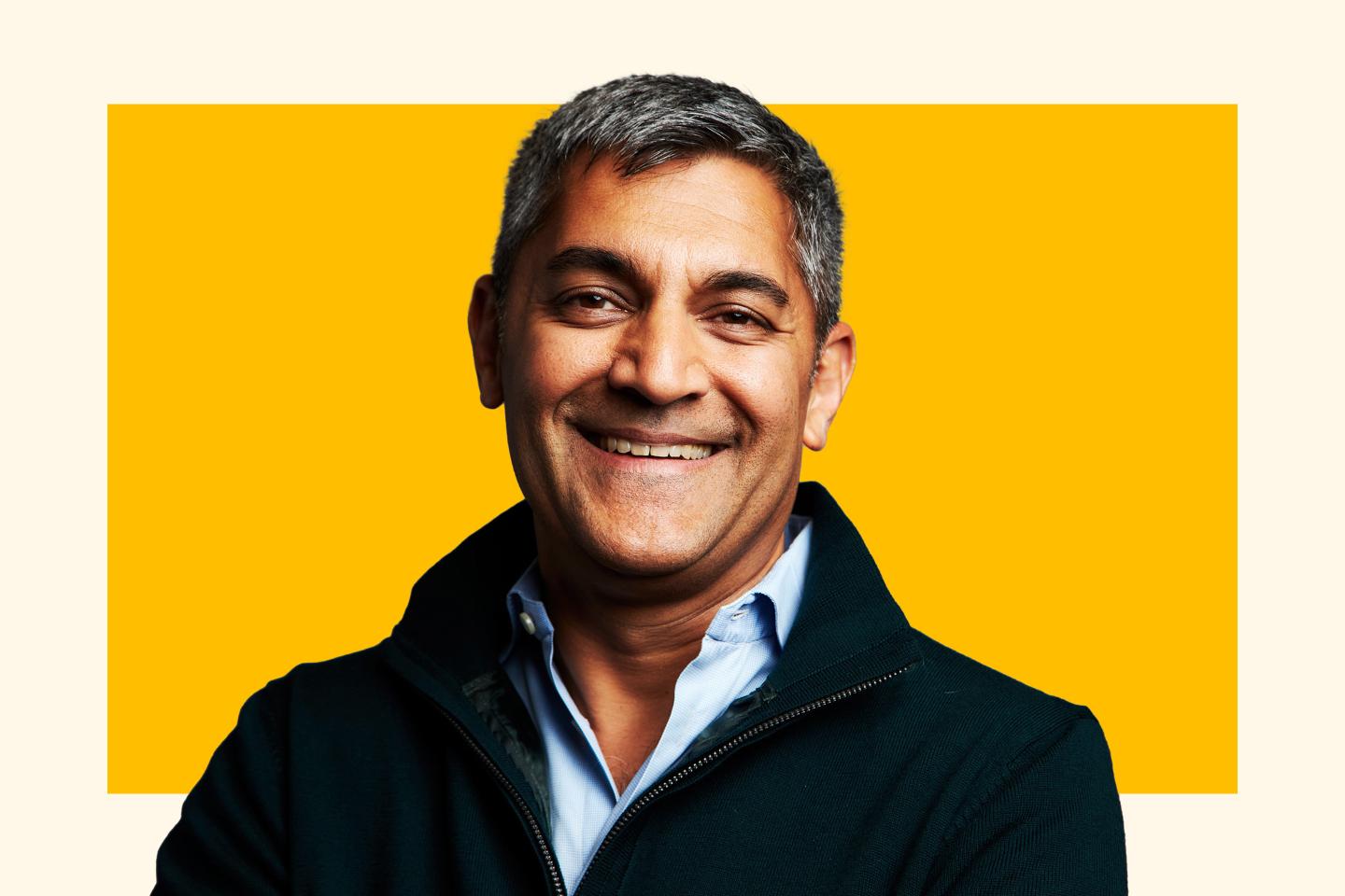 businessman smiling for a portrait