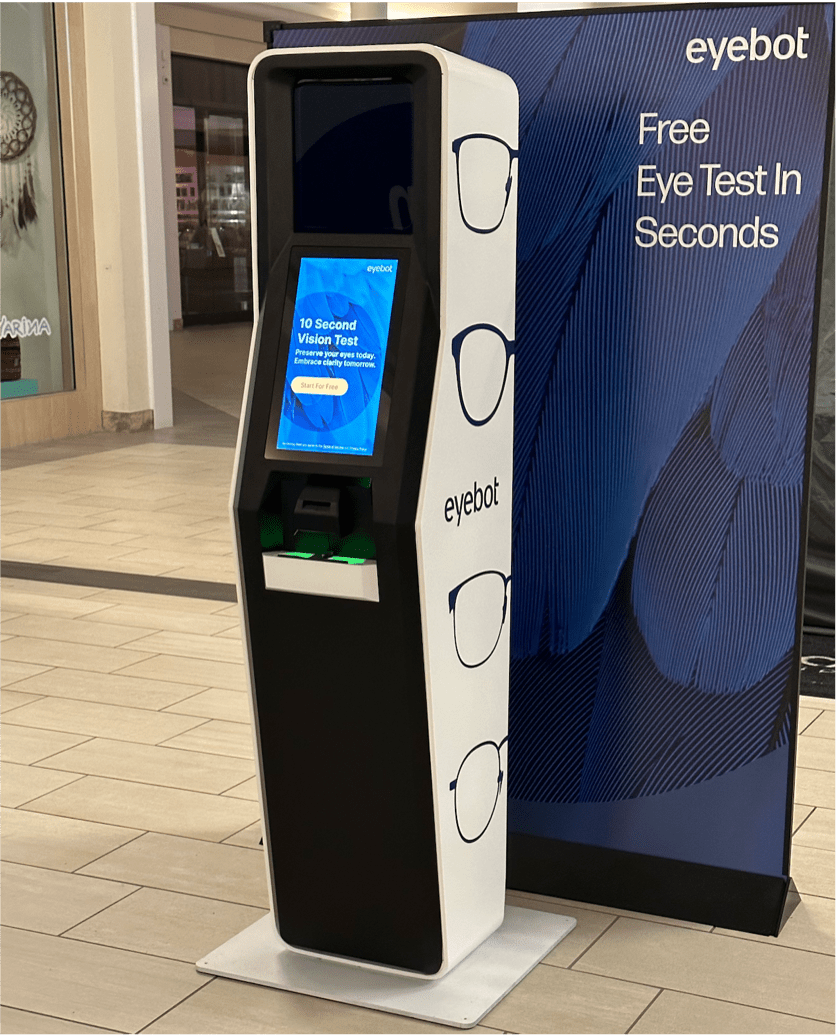 AI-powered kiosks test vision and give prescriptions in 90 seconds.