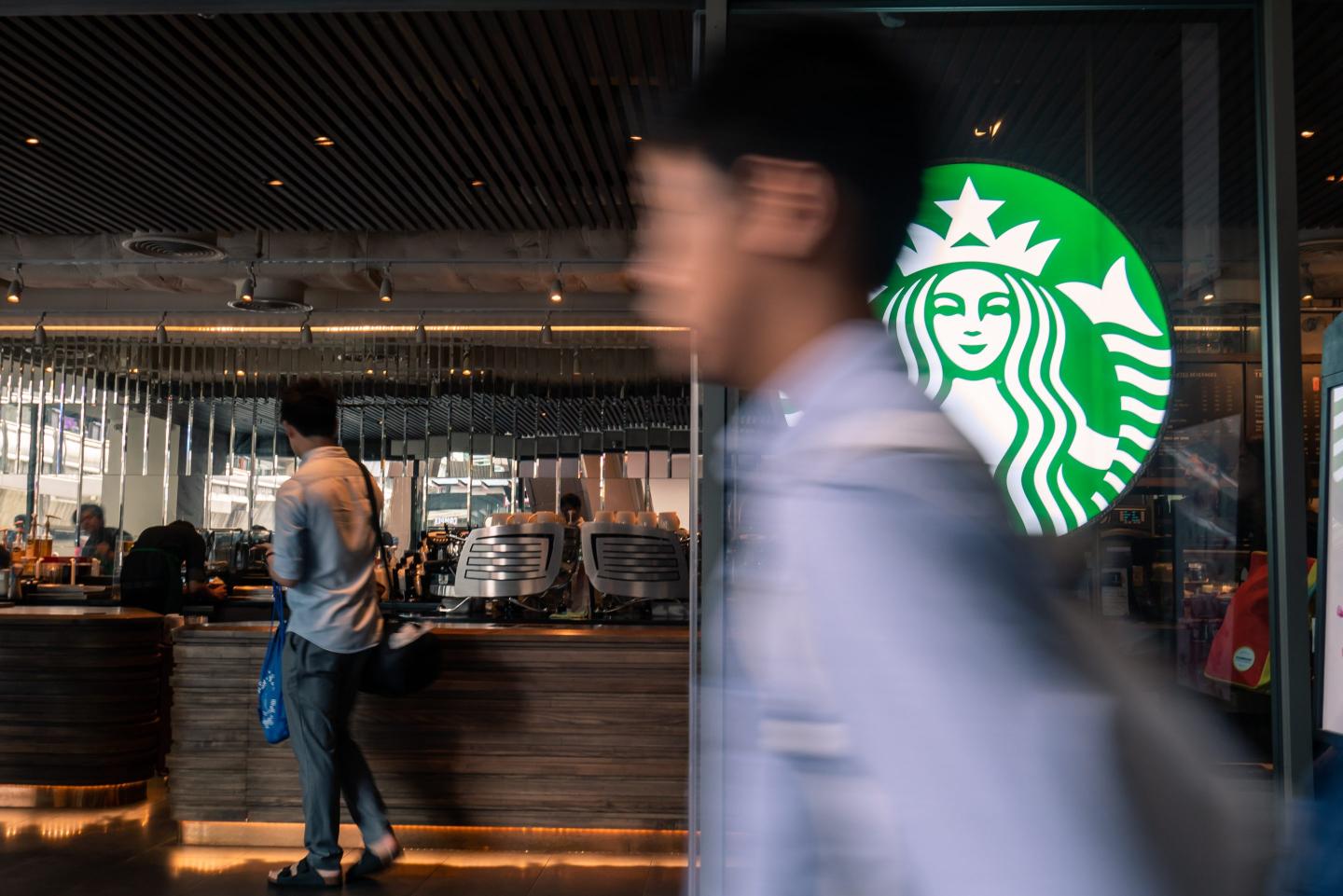 Starbucks coffee shop