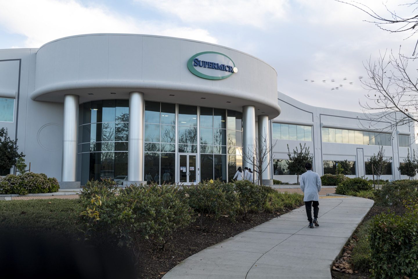 Super Micro Computer headquarters in San Jose, Calif.