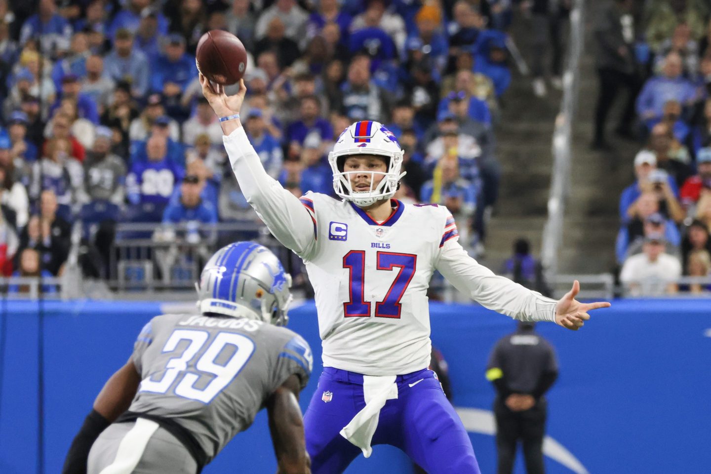 The Bills face the Lions Sunday afternoon. 