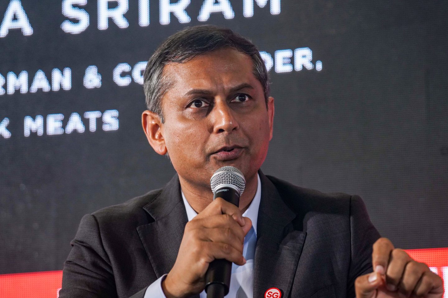 Neeraj Aggarwal, chairman, Asia Pacific, BCG speaks during the TIME100 Leadership Forum on Oc. 2, 2022 in Singapore. 