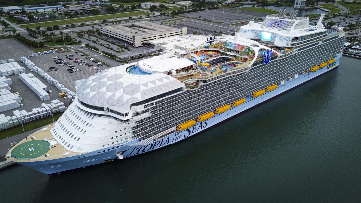 Shares of Royal Caribbean are well above pandemic levels.  