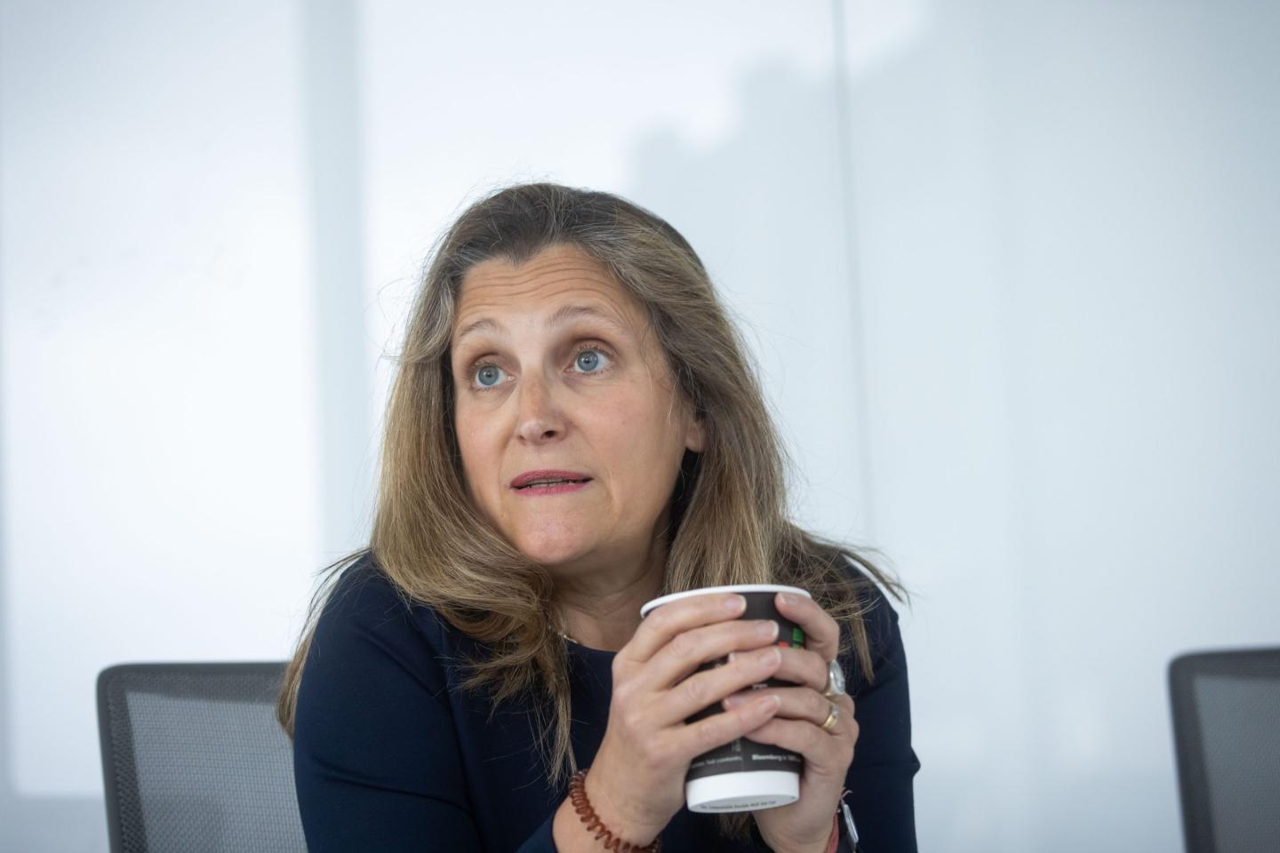 Canadian Finance Minister Chrystia Freeland