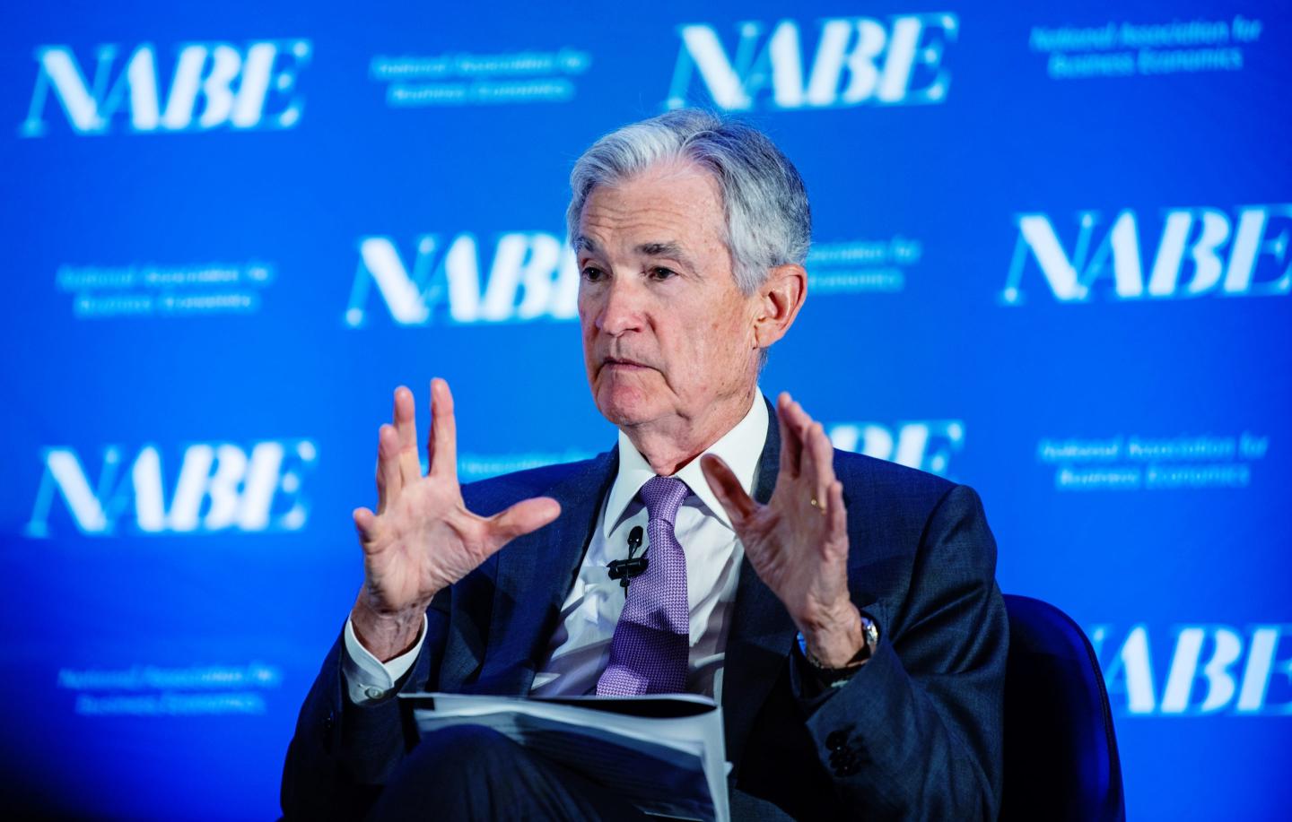 Jerome Powell, chairman of the US Federal Reserve, in 2024.