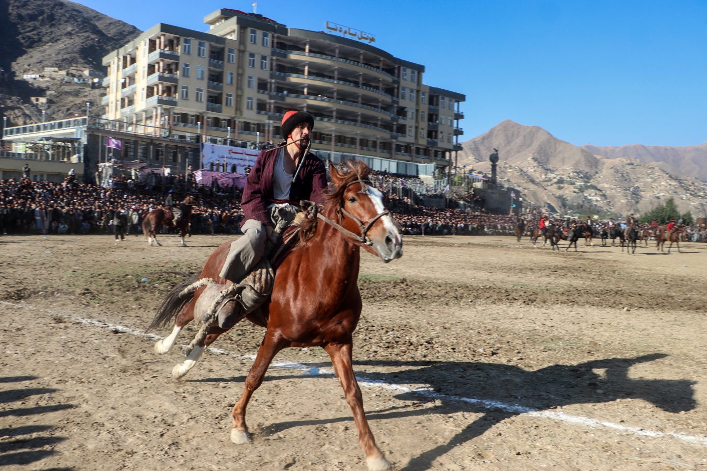 Afghanistan was once the Saudi Arabia of its time, due to its ownership of an important commodity: Horses.