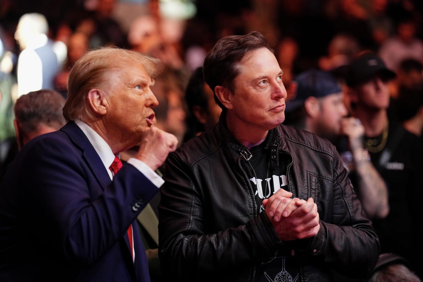 President-elect Donald Trump and Elon Musk