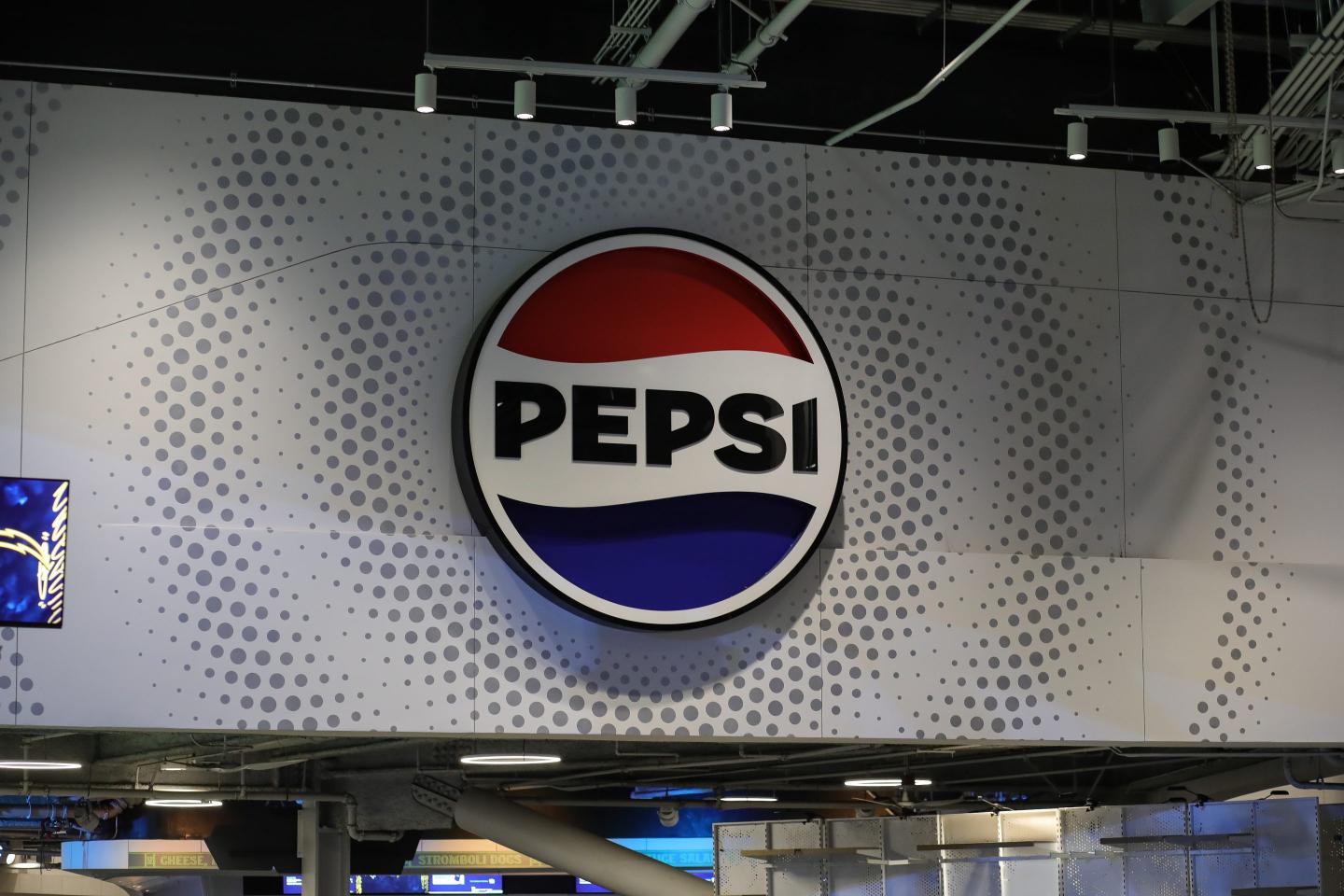 ofi stadium Pepsi display