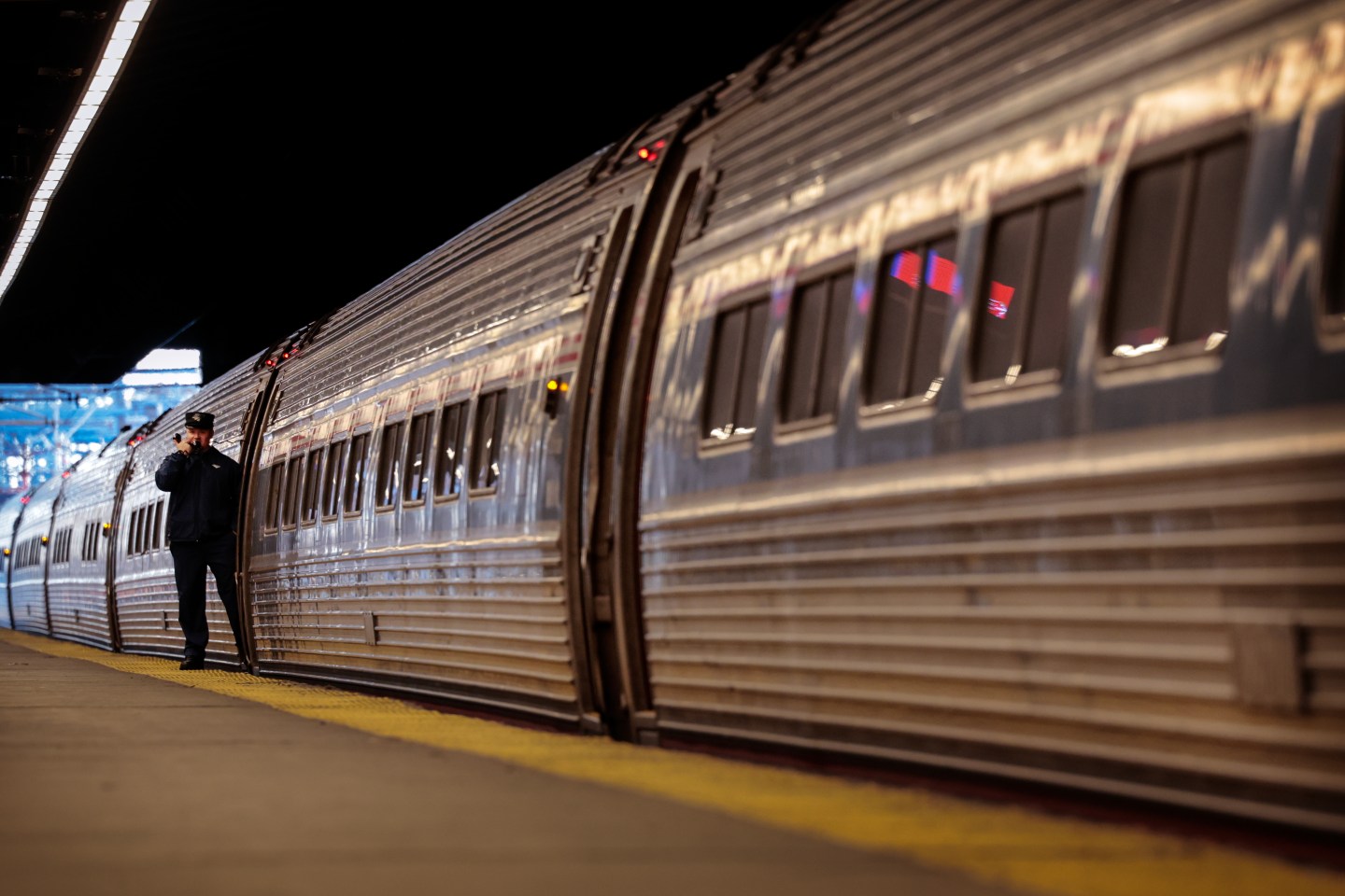 Amtrak traffic has set a record for this year.