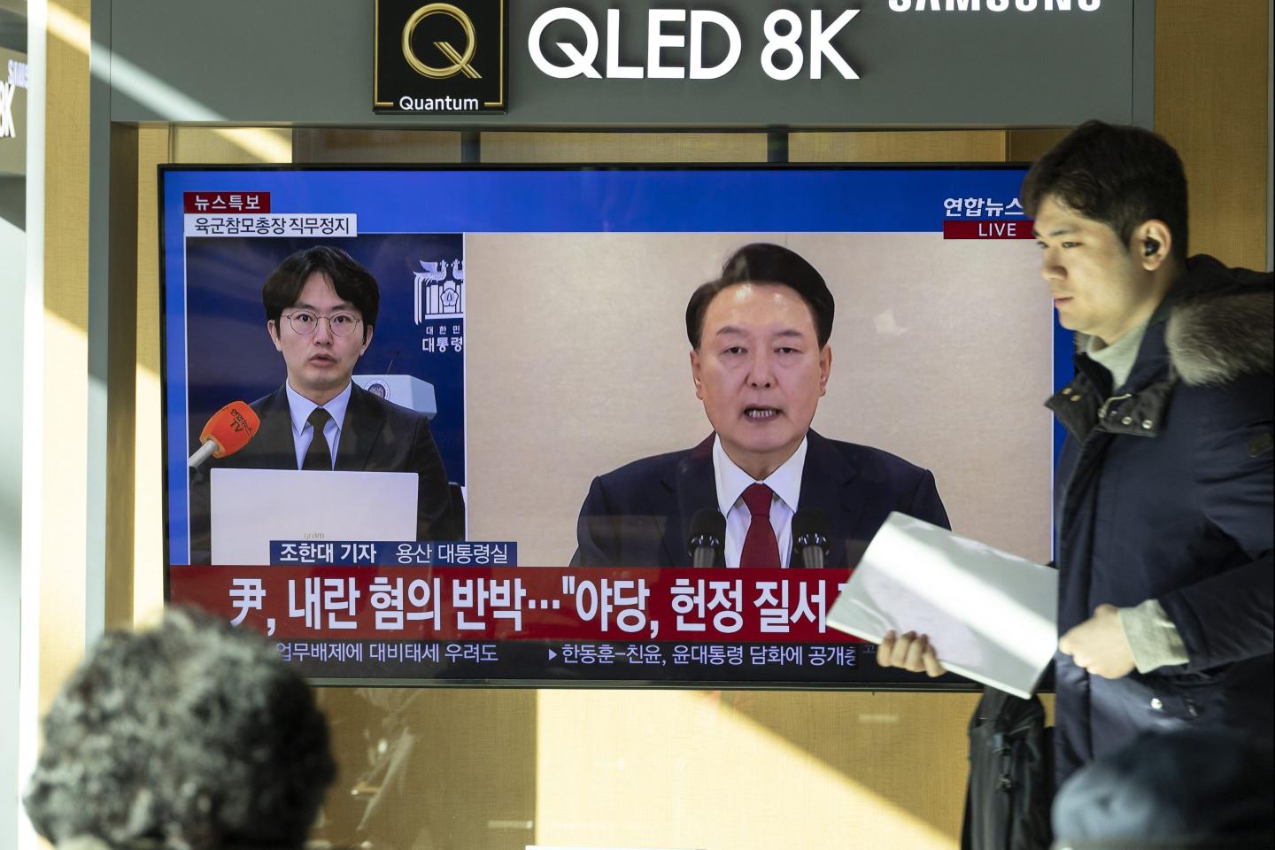 South Korea’s president says he’ll fight impeachment ‘until the very last minute’