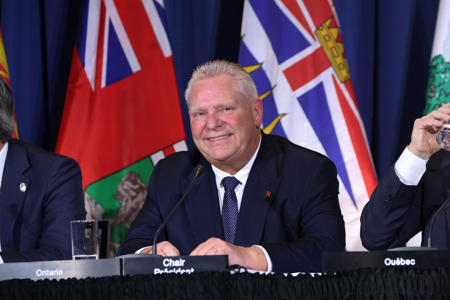 Ontario leader says Trump’s 25% Canada tariffs would be a ‘disaster’ that would hurt U.S. stock markets