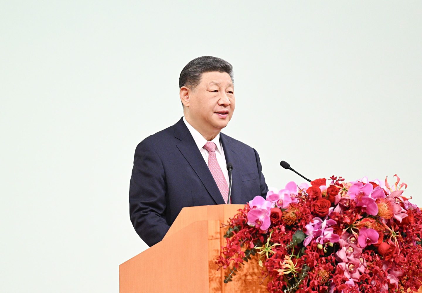 Chinese President Xi Jinping in Macau on Dec. 20, 2024.