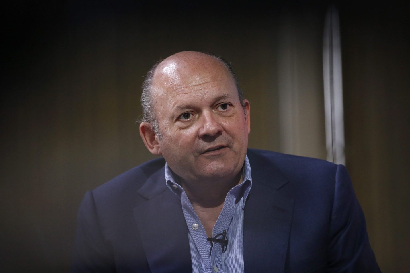 Michael Spencer, chief executive officer of ICAP Plc, speaks during a Bloomberg Television U.K. General Election "City" debate in London, U.K., on Wednesday, April 15, 2015. With 22 days to the election, no political party is on course to gain enough seats in Parliament to govern alone, potentially giving smaller parties a say in future budgets.