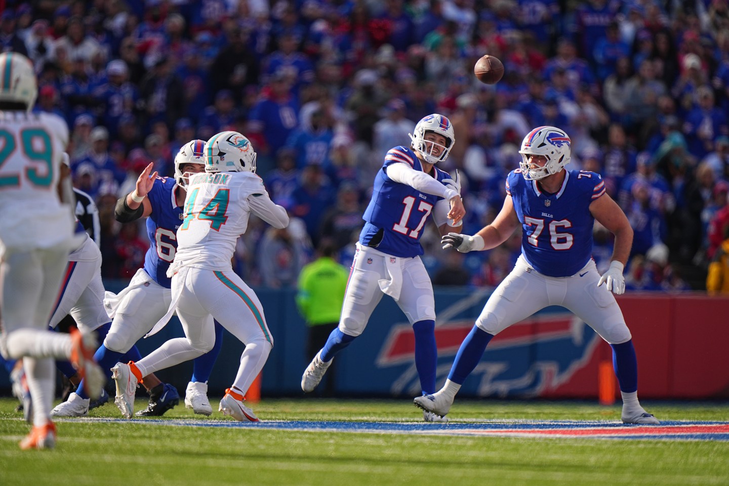 Private equity firms are investing in the Miami
Dolphins and Buffalo Bills football teams.