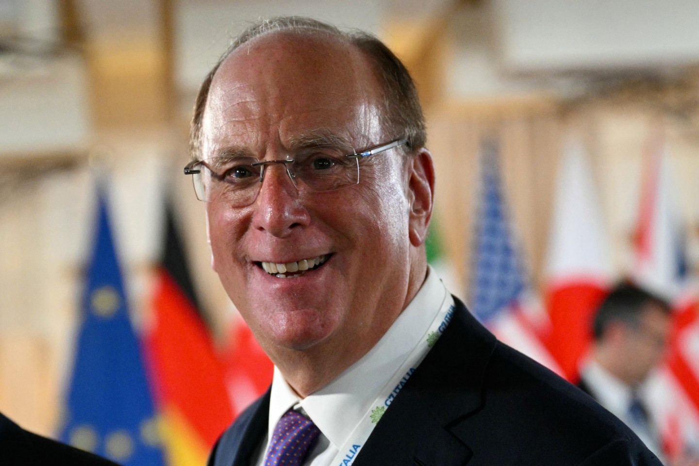 Larry Fink is the chairman and CEO of BlackRock, the world's biggest asset manager. 