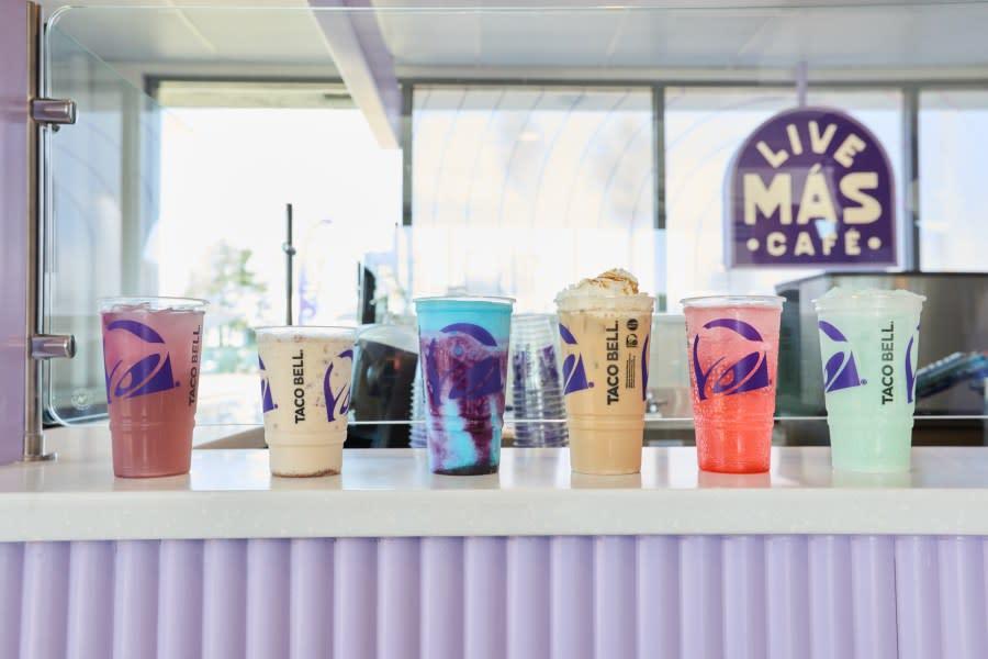 Taco Bell tests a beverage-focused restaurant called Live Más Café