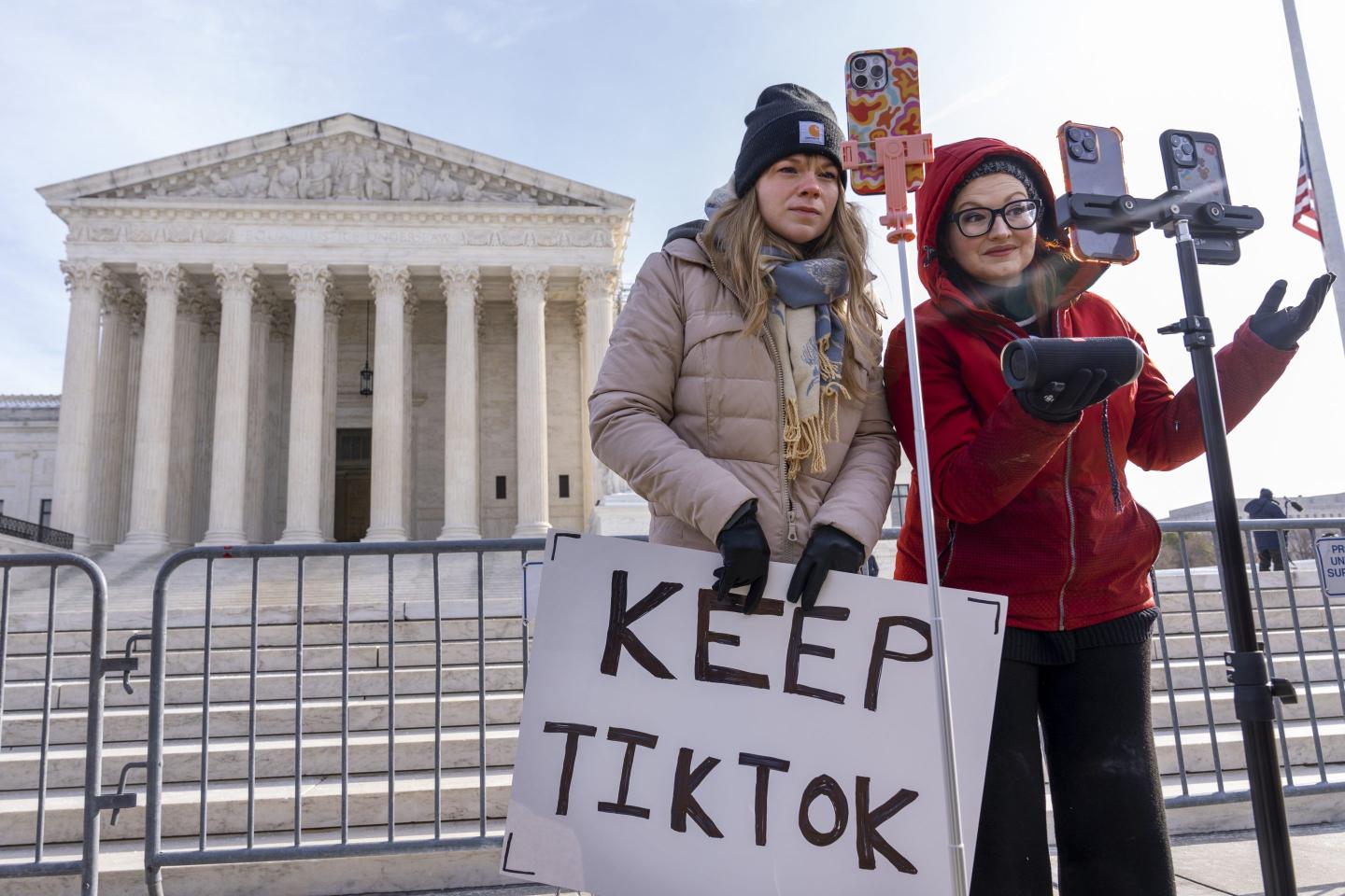 TikTok says it will ‘go dark’ unless Biden promises not to enforce the ban that he signed
