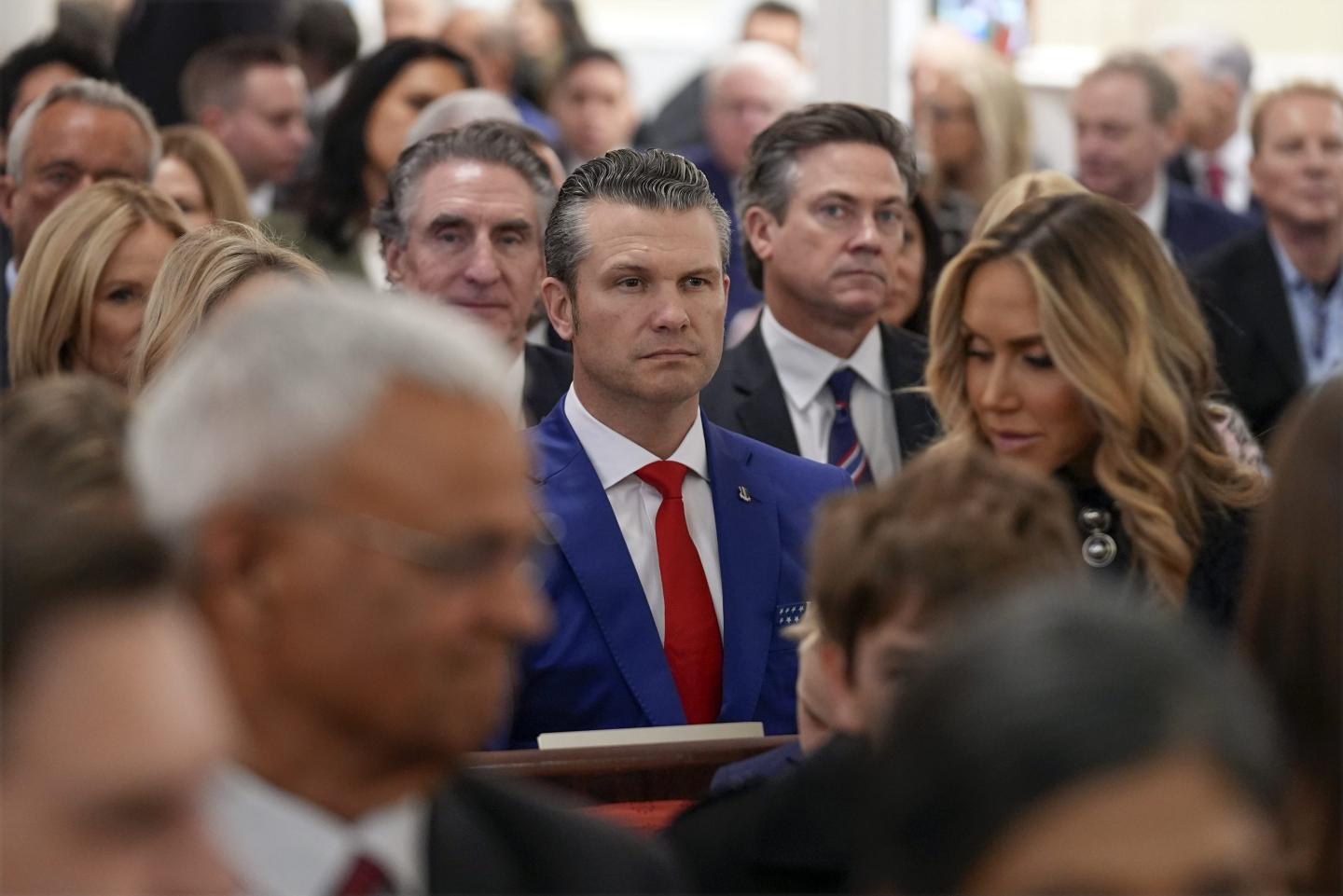 Defense secretary nominee Pete Hegseth’s former sister-in-law alleges he abused his second wife in affidavit to Senate