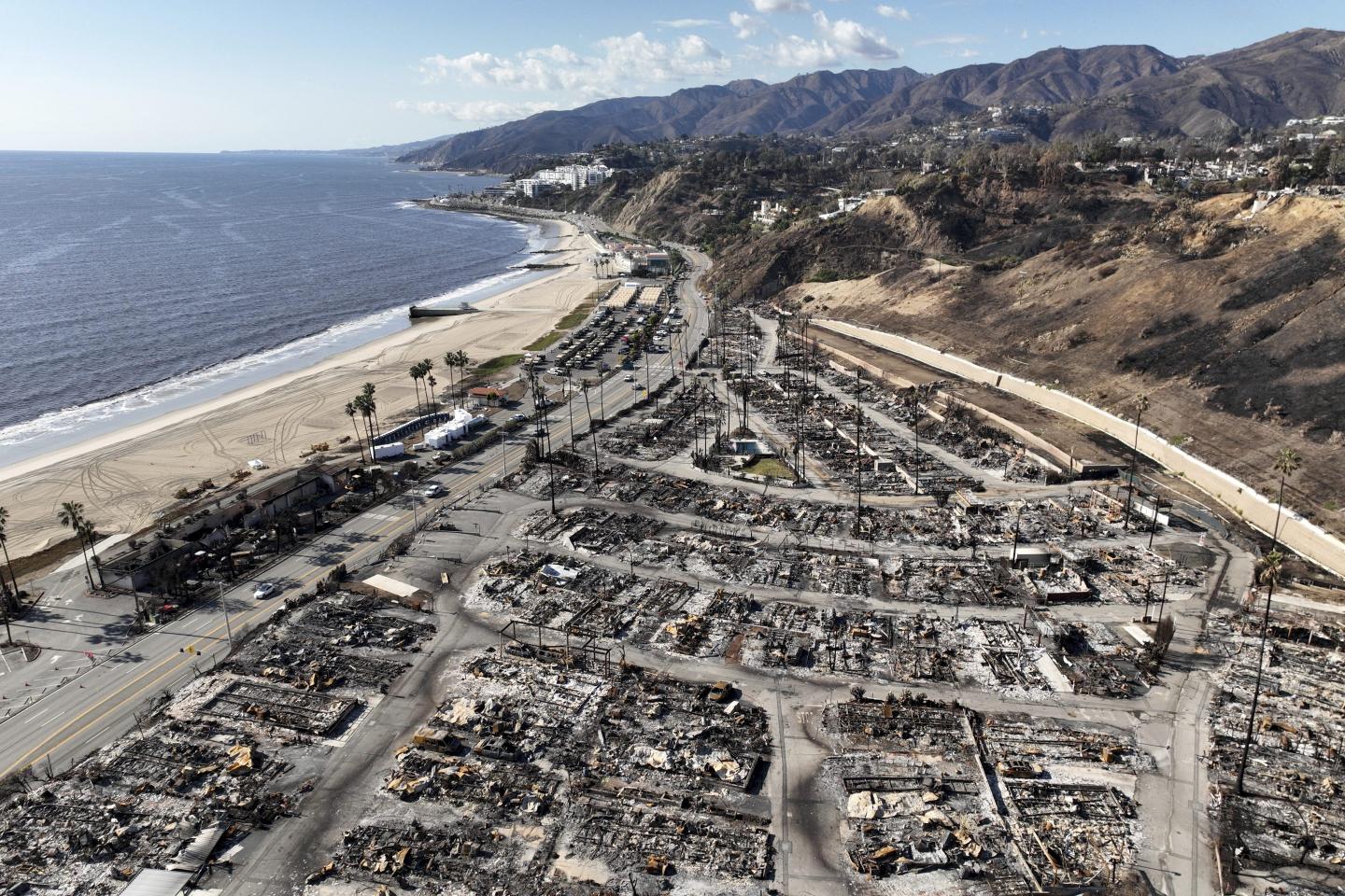 Southern California dodges serious mudslides as storms bring wildfire-dousing downpours
