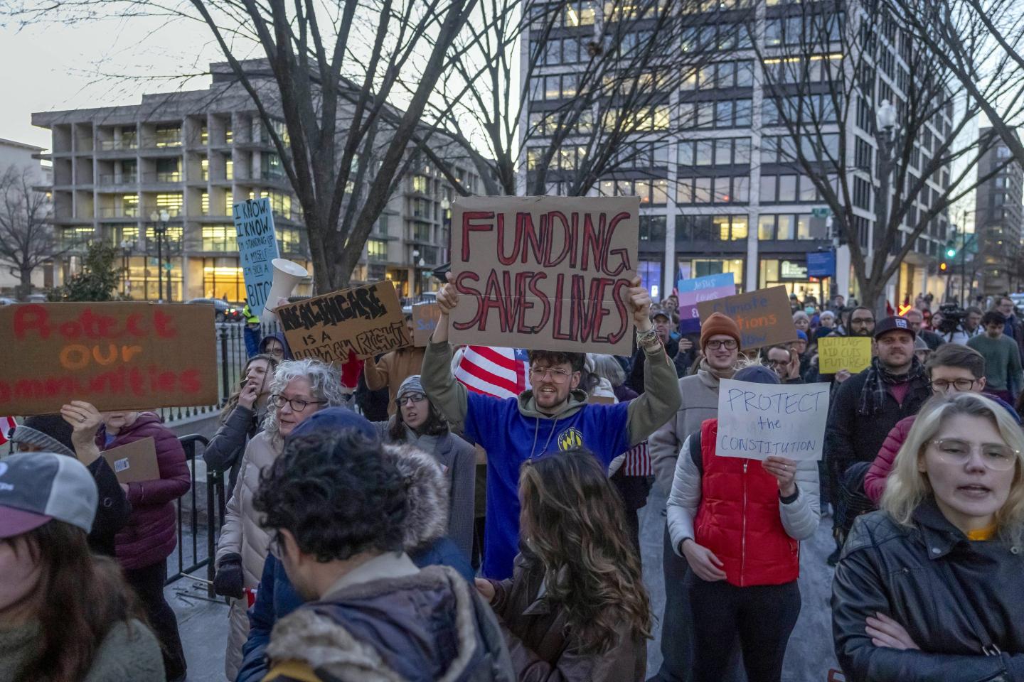 Trump federal funding freeze temporarily blocked by federal judge