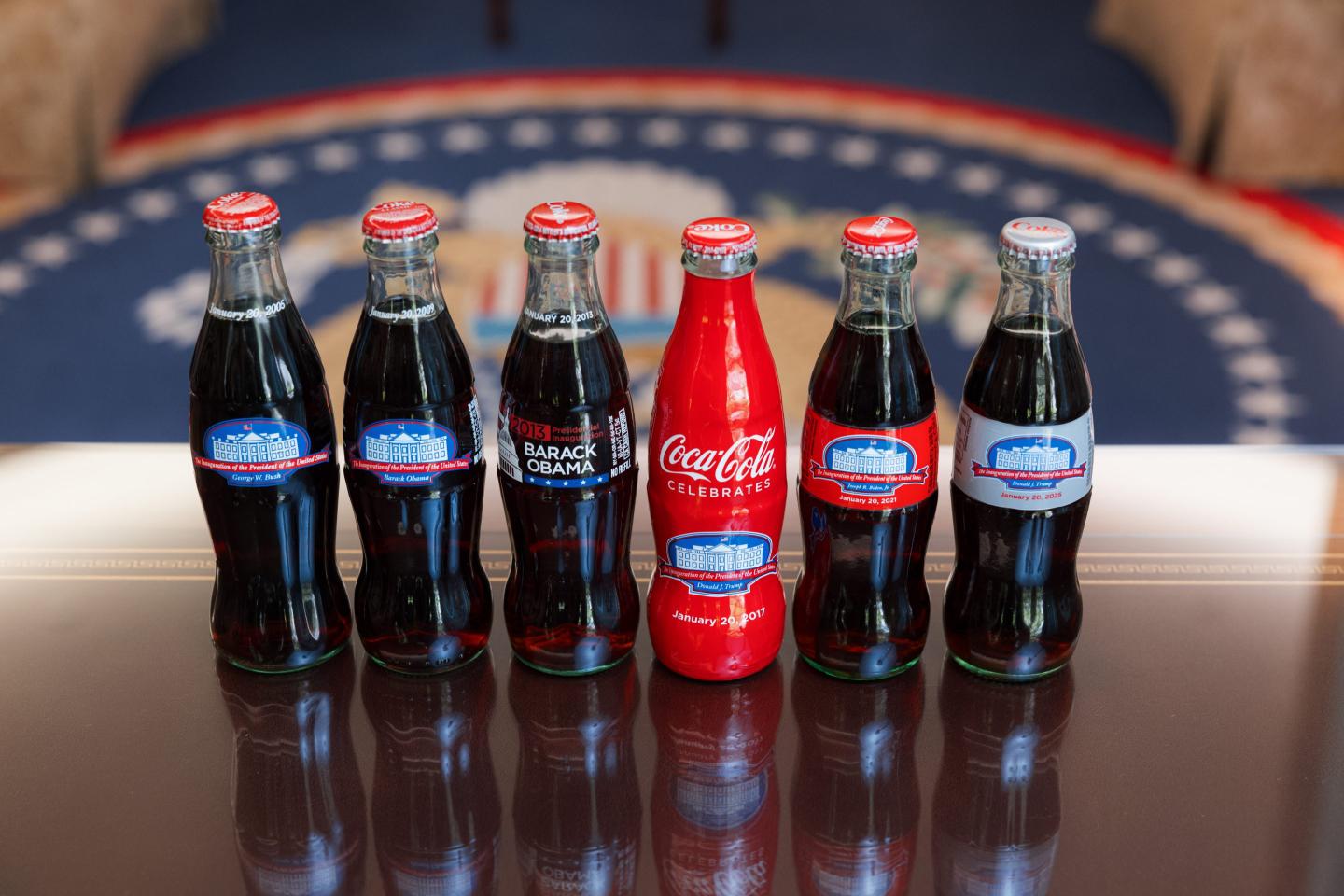 Coke has made a commemorative bottle of Diet Coke for Donald Trump's inauguration.