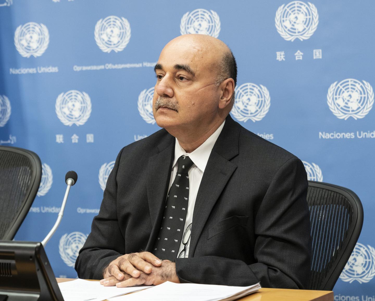 Shantanu Mukherjee, Chief of the Integrated Policy Analysis Branch DESA'