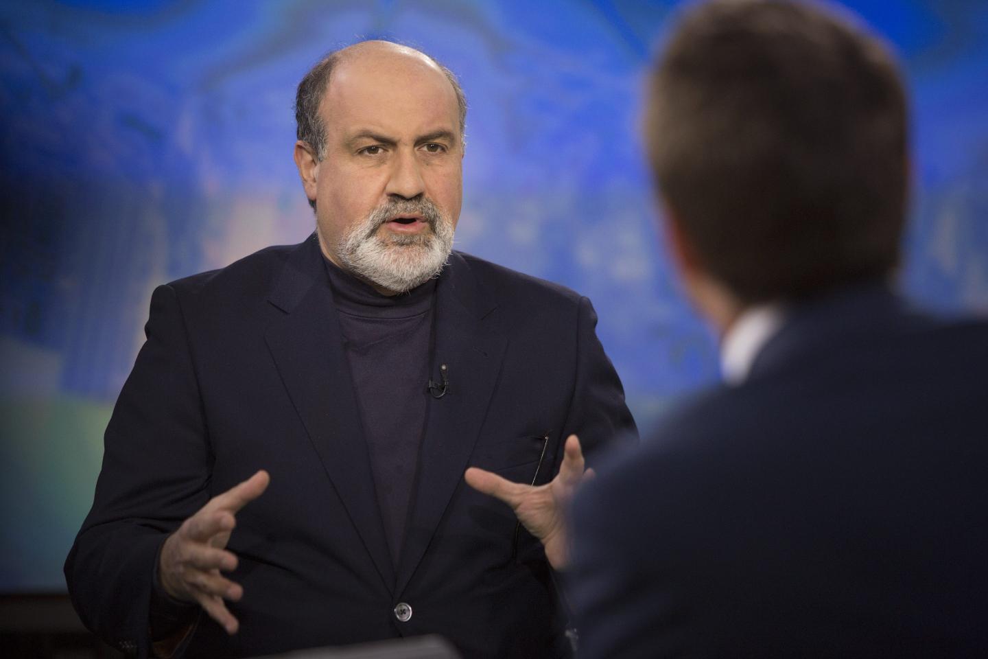 Nassim Nicholas Taleb, author of the book "The Black Swan."