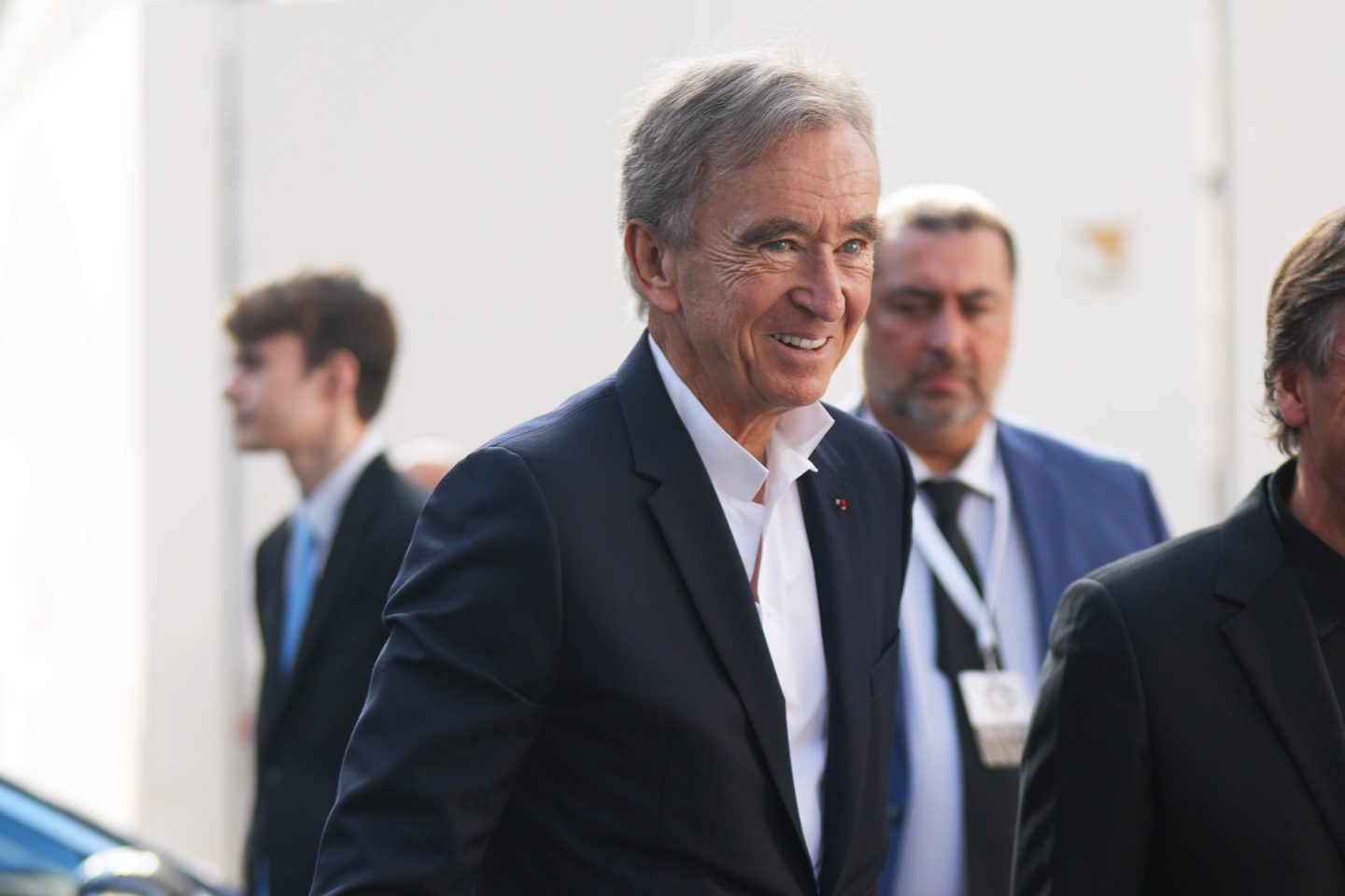 LVMH CEO Bernard Arnault calls being laid off the same as being "promoted outwards."