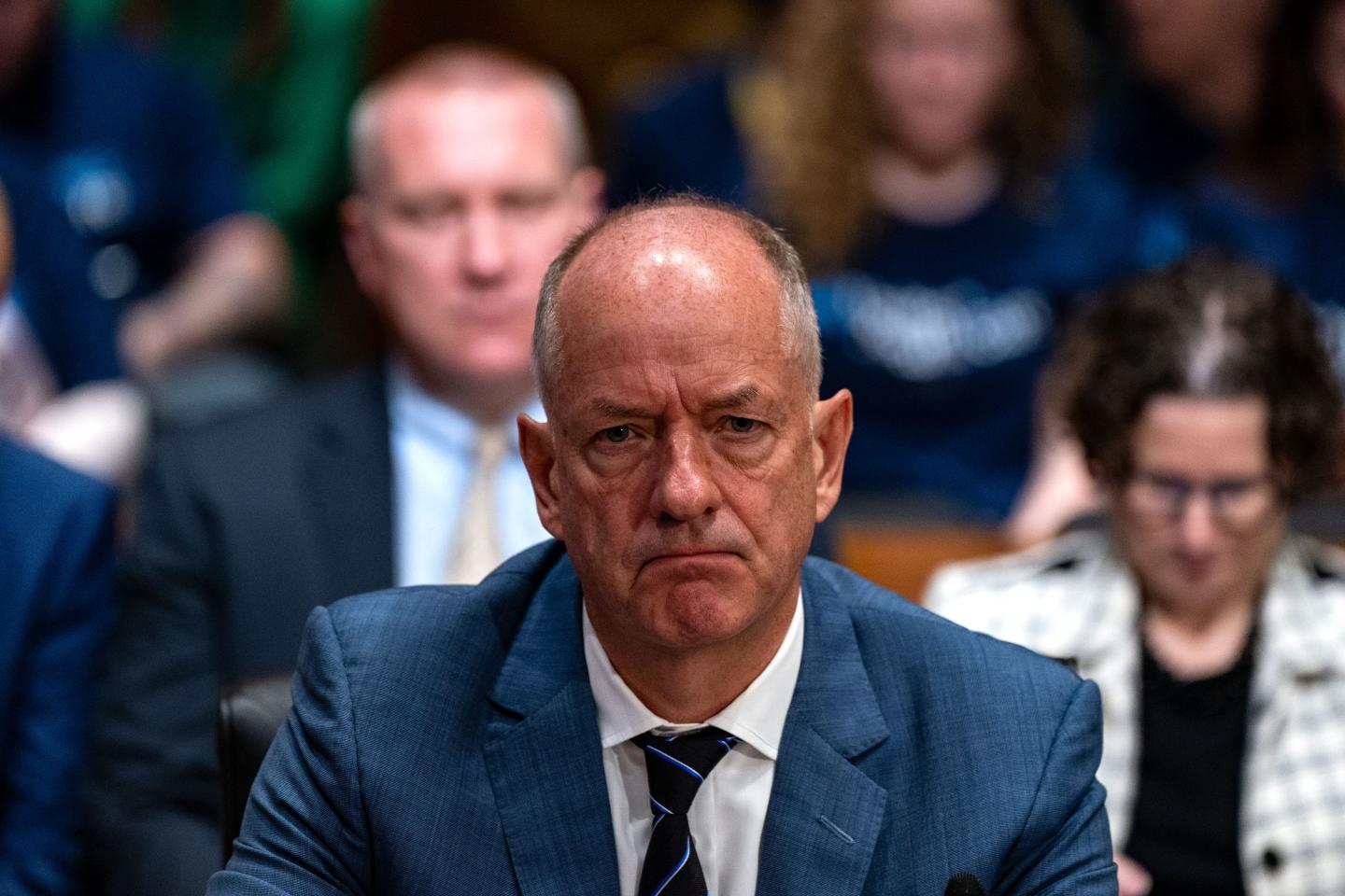 Closeup of UnitedHealth Group CEO Andrew Witty