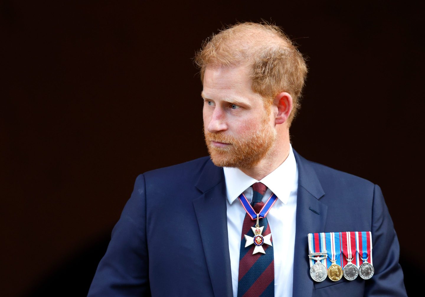 Prince Harry, Duke of Sussex attends The Invictus Games Foundation 10th Anniversary Service at St Paul's Cathedral on May 8, 2024 in London.