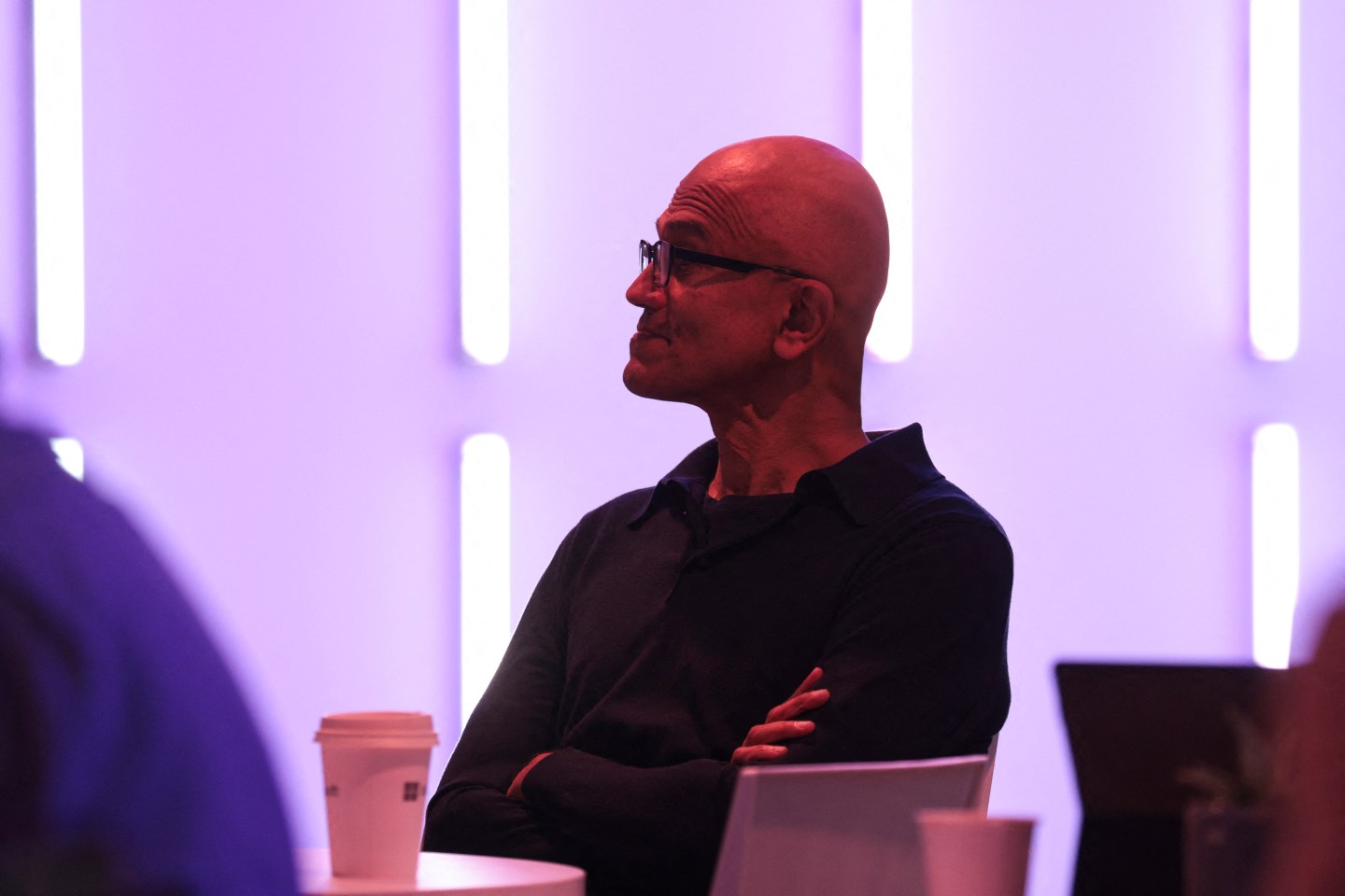 Microsoft CEO Satya Nadella during a company event in Redmond, Wash., on May 20, 2024. (Photo: Jason Redmond/AFP/Getty Images)