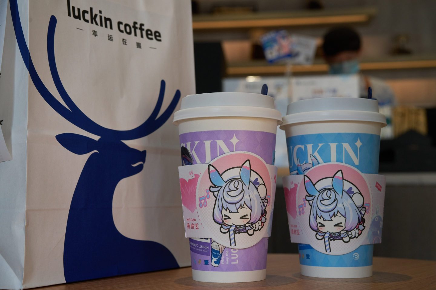Luckin Coffee opened two new outlets in Kuala Lumpur, Malaysia, on Jan. 23, 2025.
