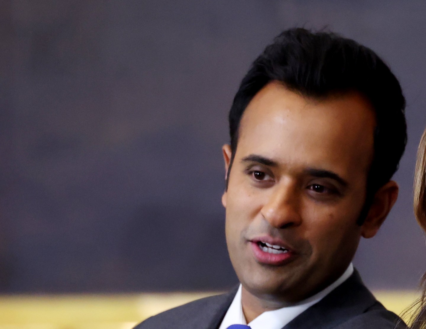 Vivek Ramaswamy arrives for the Inauguration of Donald J. Trump