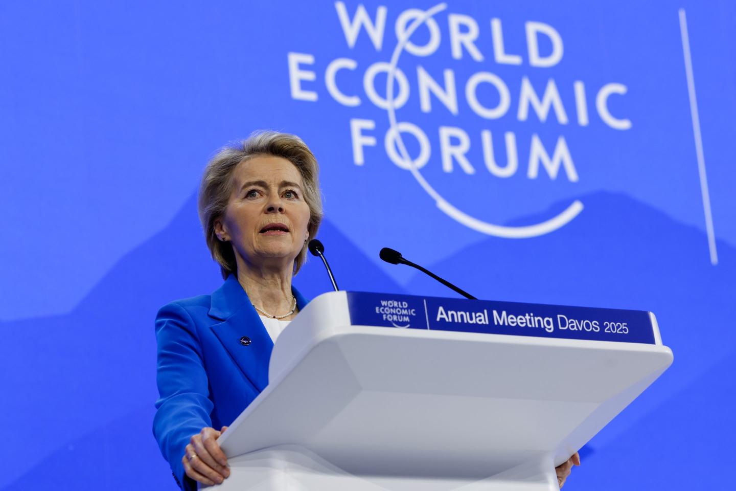 At Davos, European Union vows to be ‘pragmatic but principled’ in negotiating with Trump, to safeguard continent’s interests and uphold values