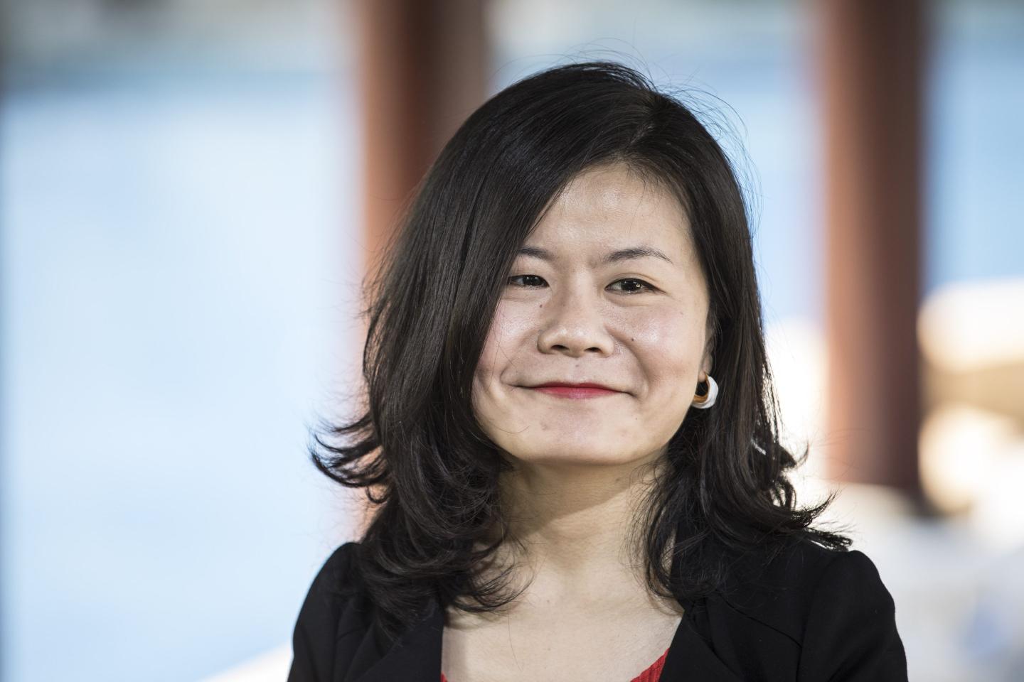Miranda Qu, co-founder of Xiaohongshu, in 2018. 