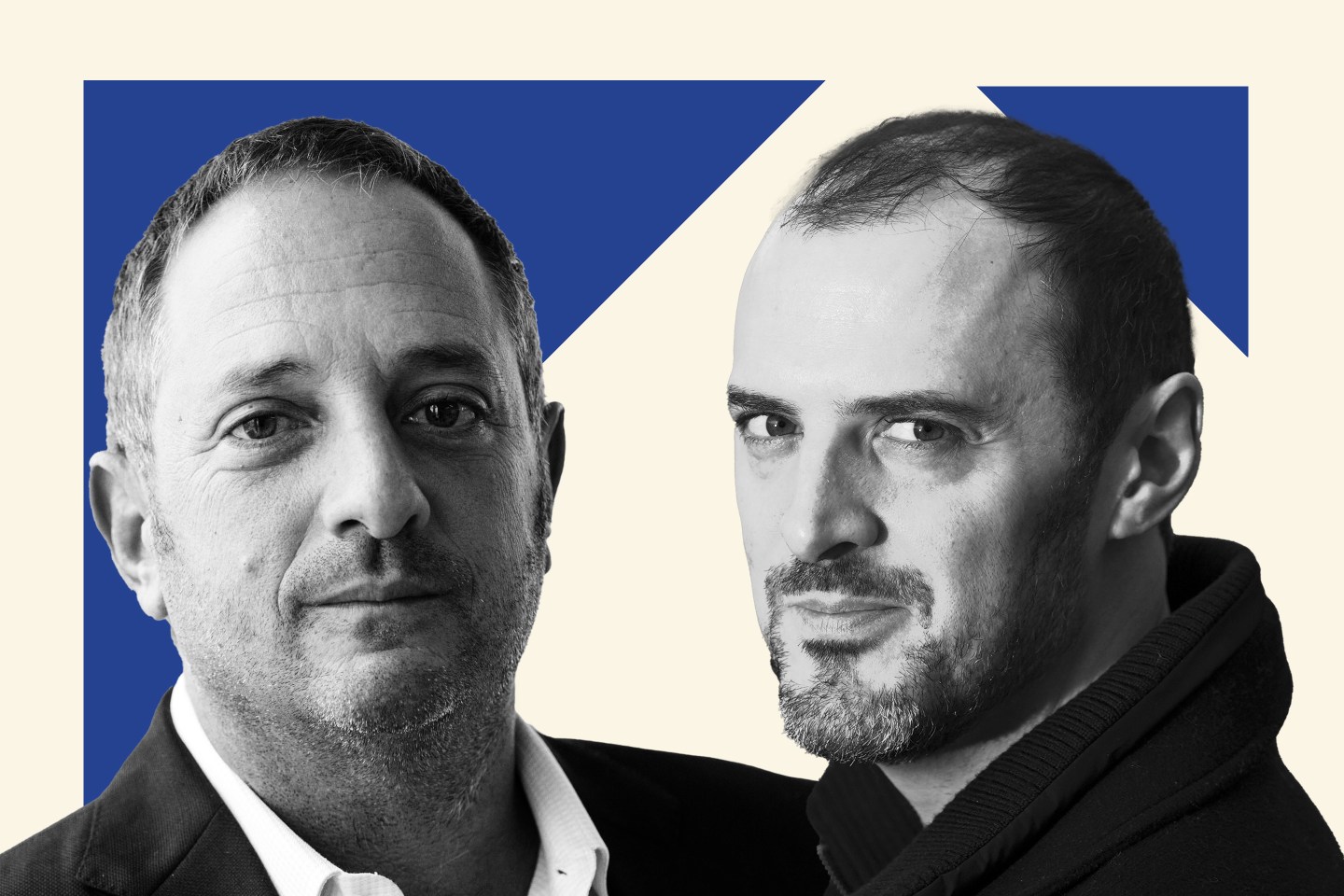 Andrew Left, owner and founder of Citron Research (left) and Nate Anderson of Hindenburg Research.