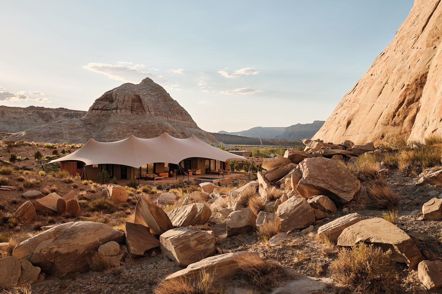 Super-luxe glamping at Utah’s Camp
Sarika.