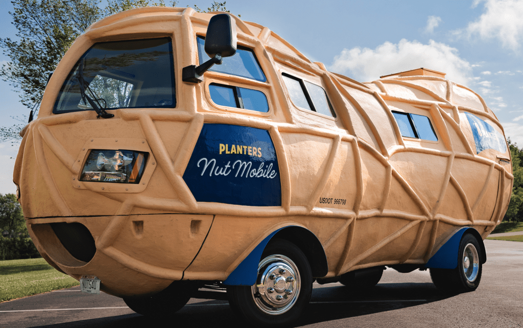 Planters is looking for drivers for its NUTmobile. 