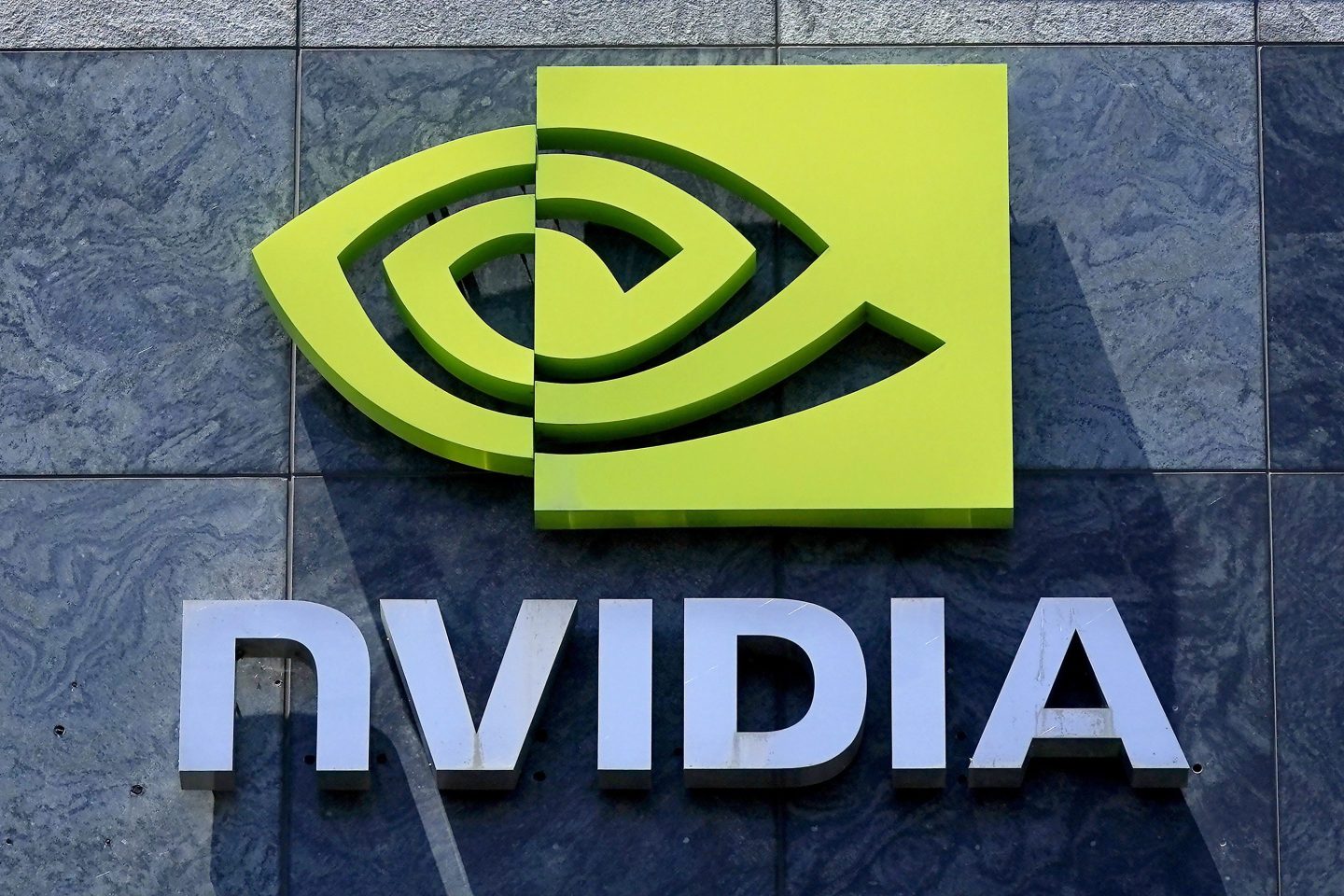 A sign for a Nvidia building