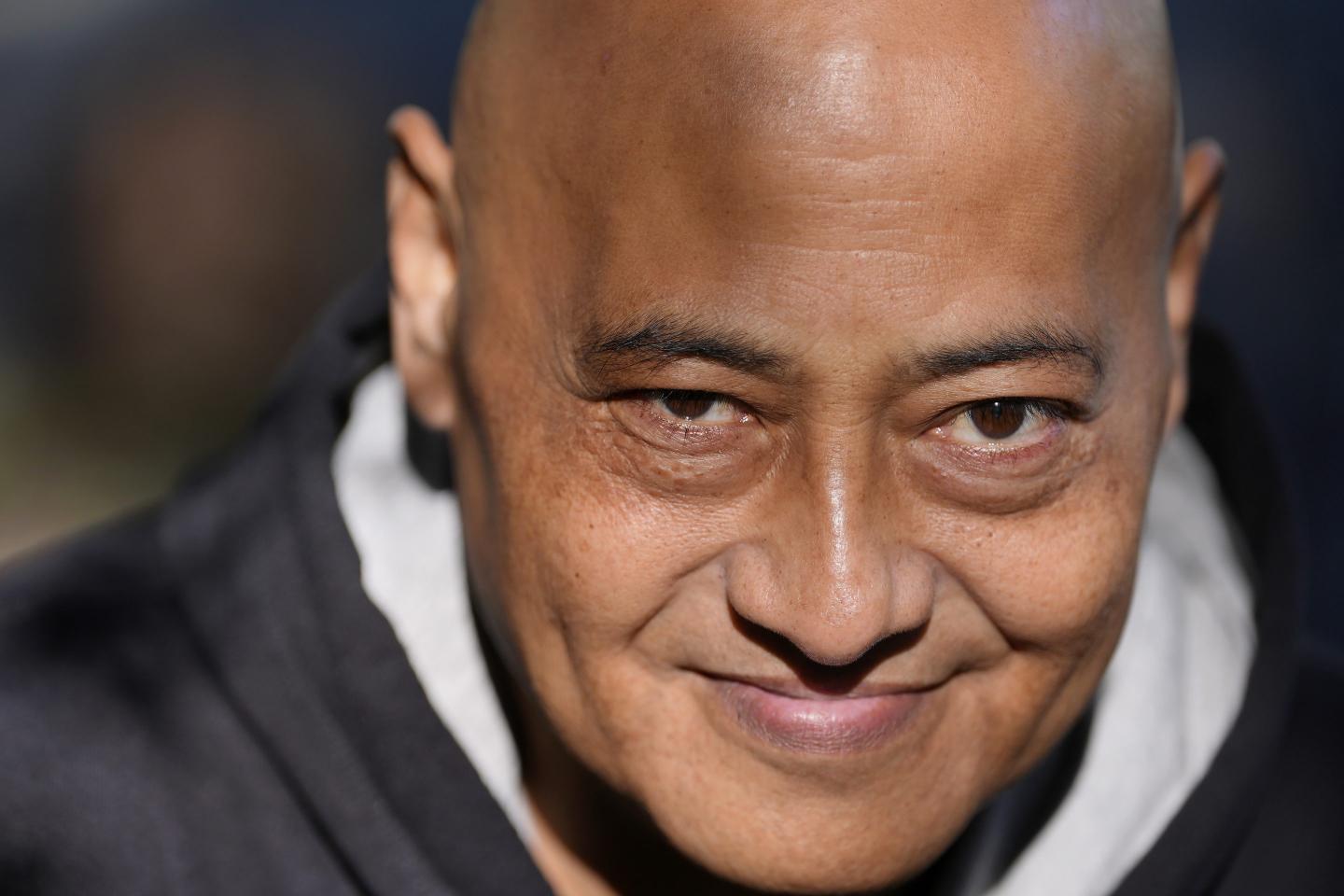 Close up of a man's face