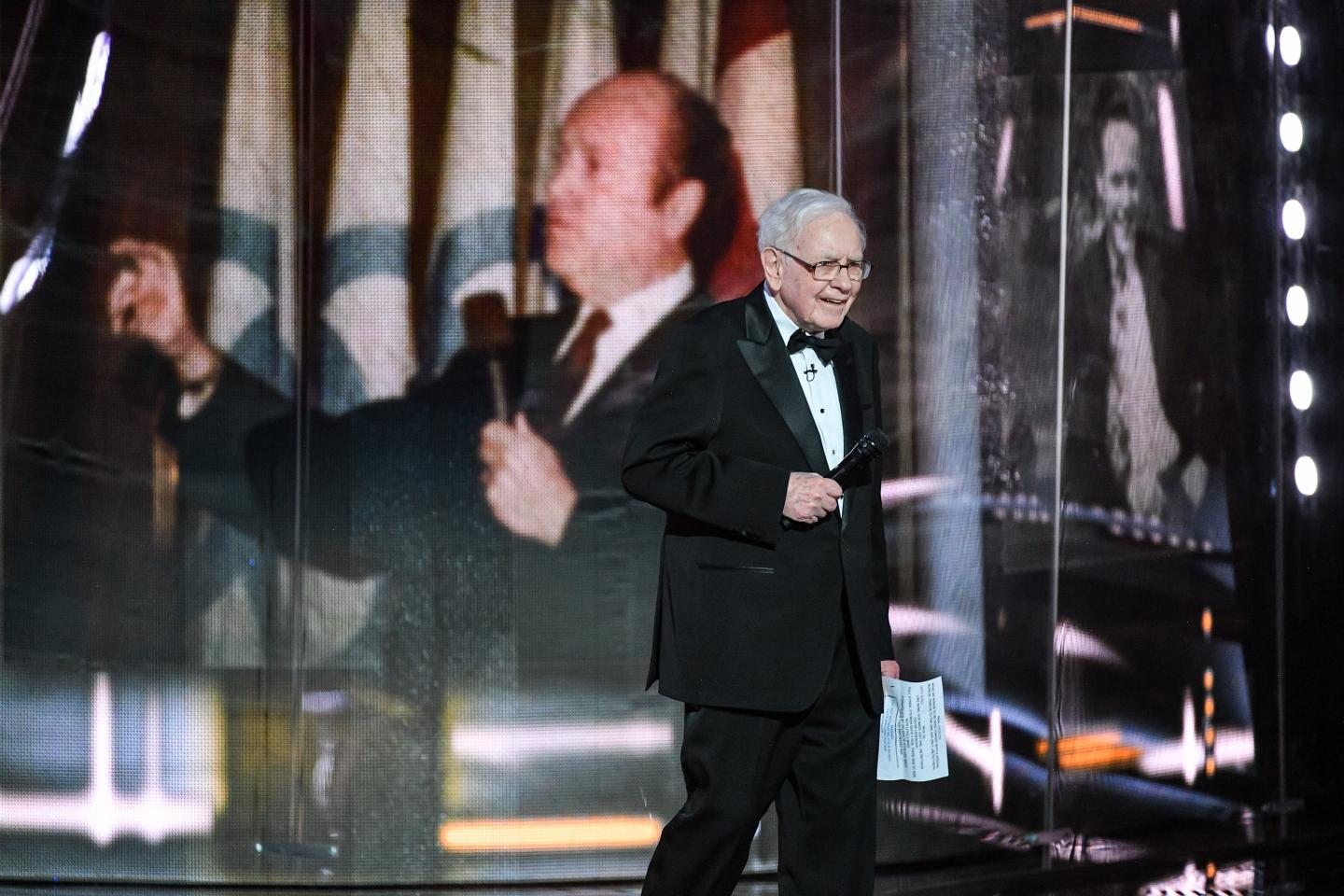 Berkshire Hathaway CEO and chairman Warren Buffett in Toronto, Canada.