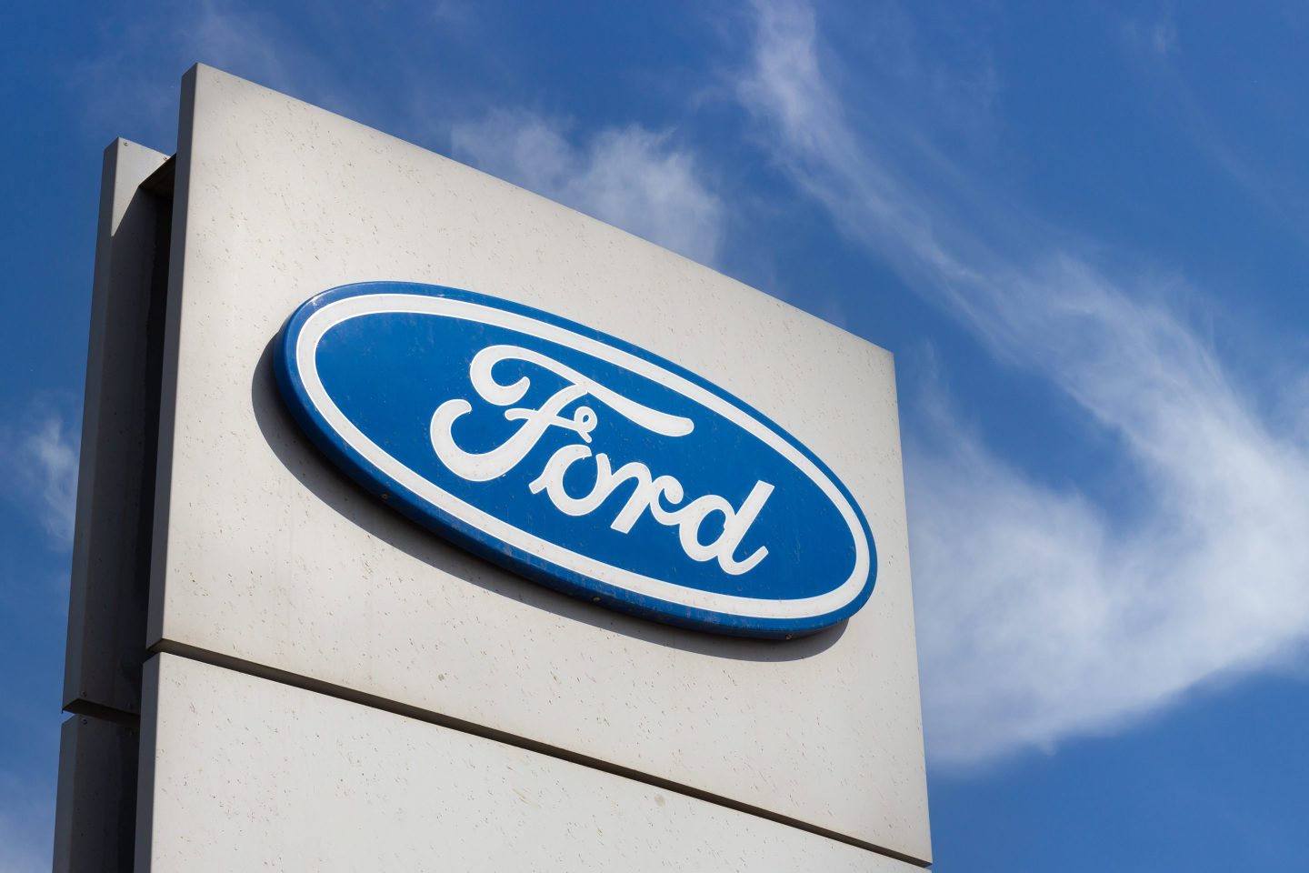 Ford logo.