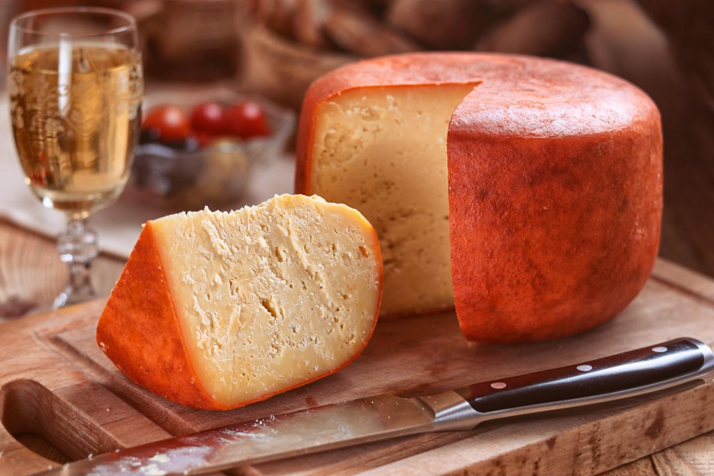 A round of cheese
