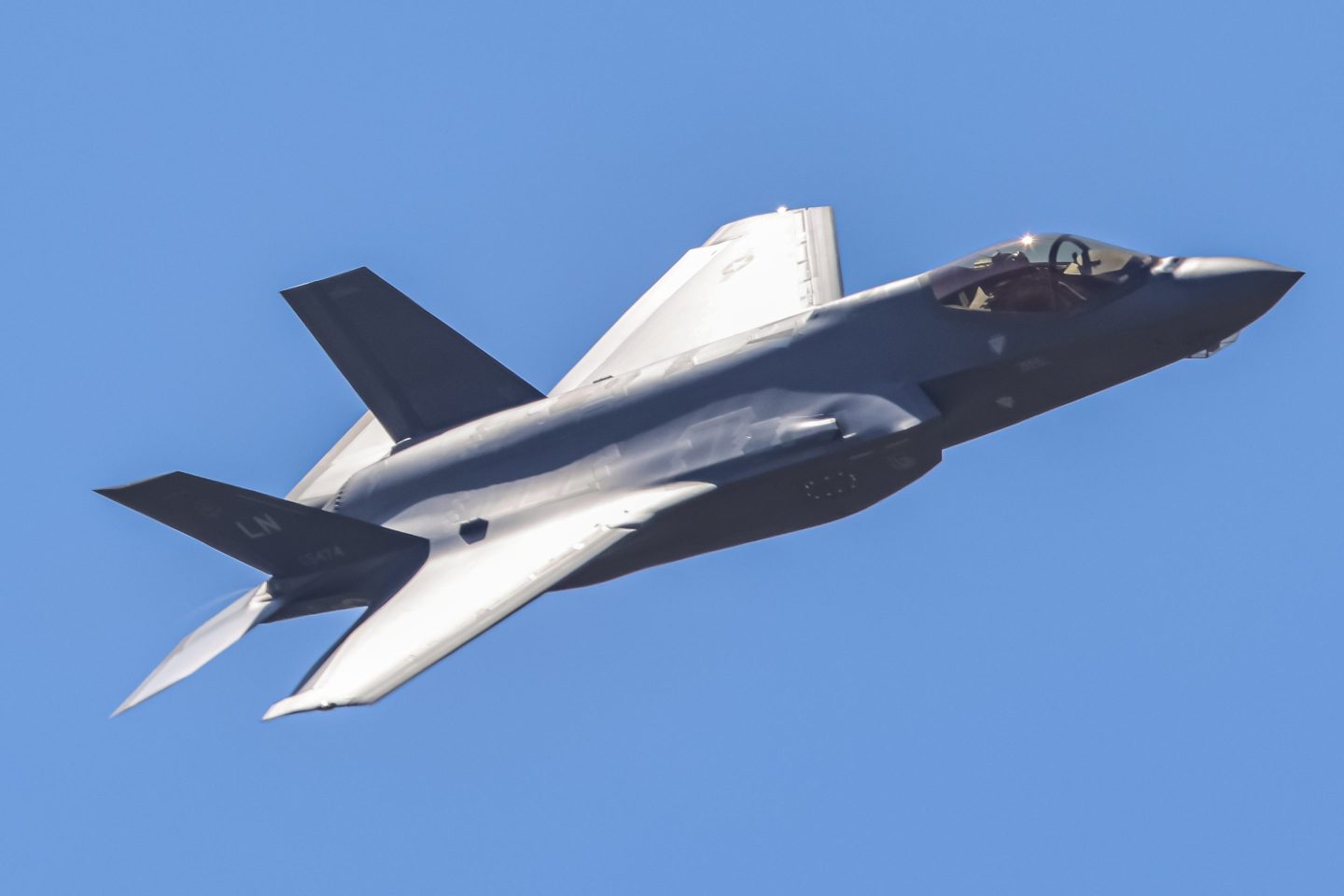 Lockheed Martin’s F-35 at the Paris Air Show in 2023.