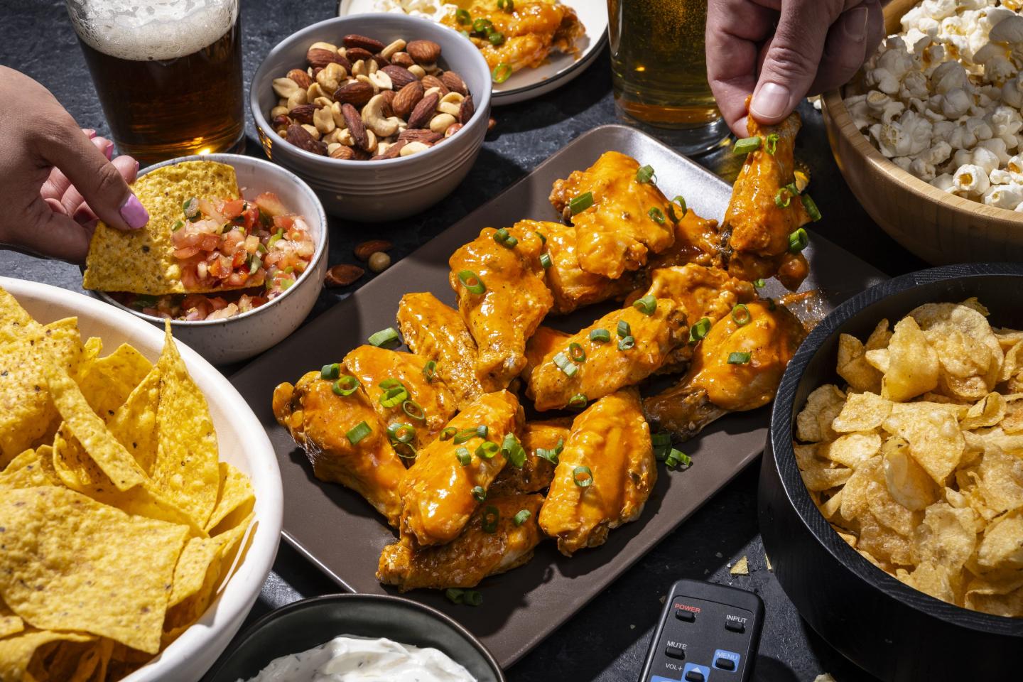 Super Bowl party snacks