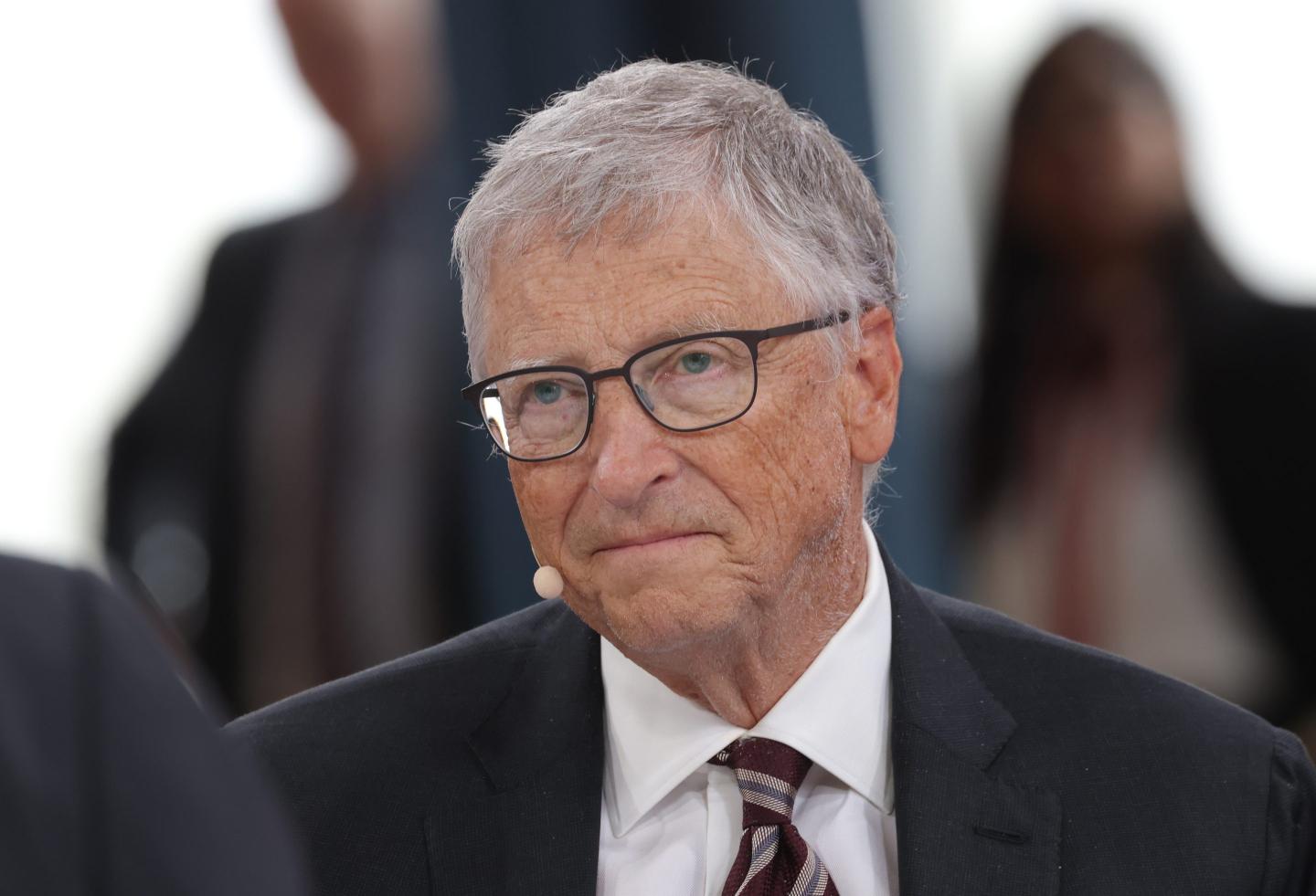 Philanthropist and former Microsoft CEO Bill Gates