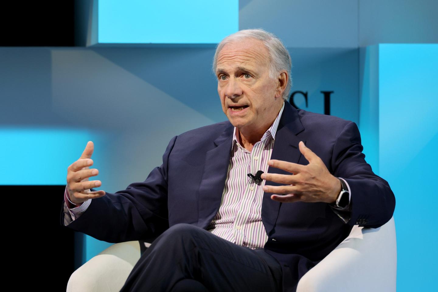 Ray Dalio, Founder and CIO Mentor, Bridgewater Associates speaks onstage during The Wall Street Journal's 2024 The Future Of Everything Festival at Spring Studios on May 22, 2024 in New York City