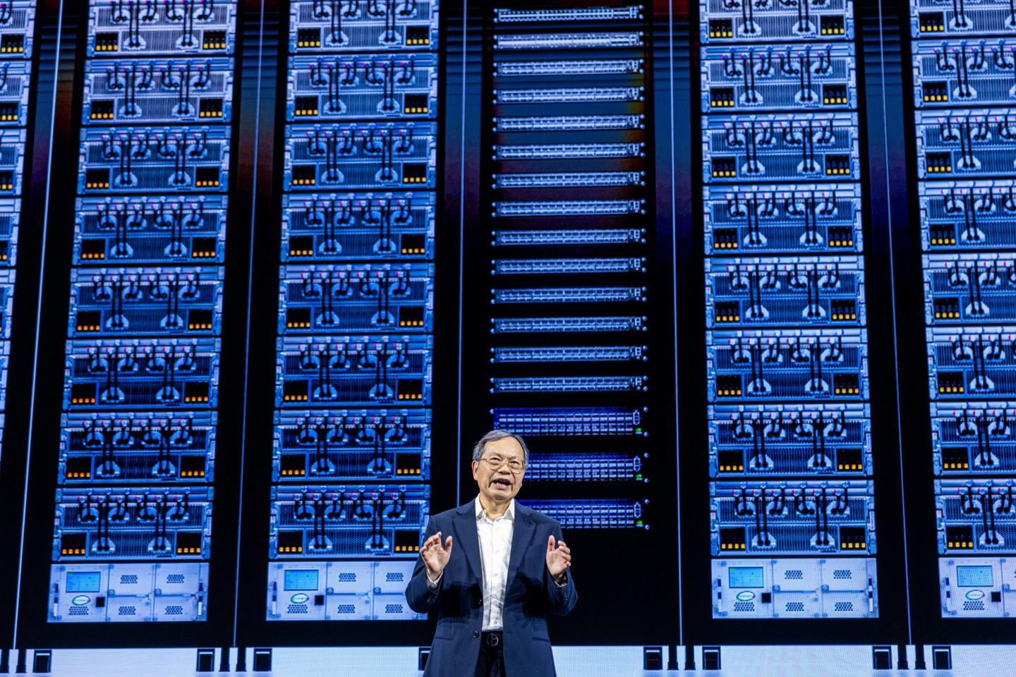 Charles Liang, chief executive officer of Super Micro Computer Inc., during the Computex conference in Taipei, Taiwan, on Wednesday, June 5, 2024.