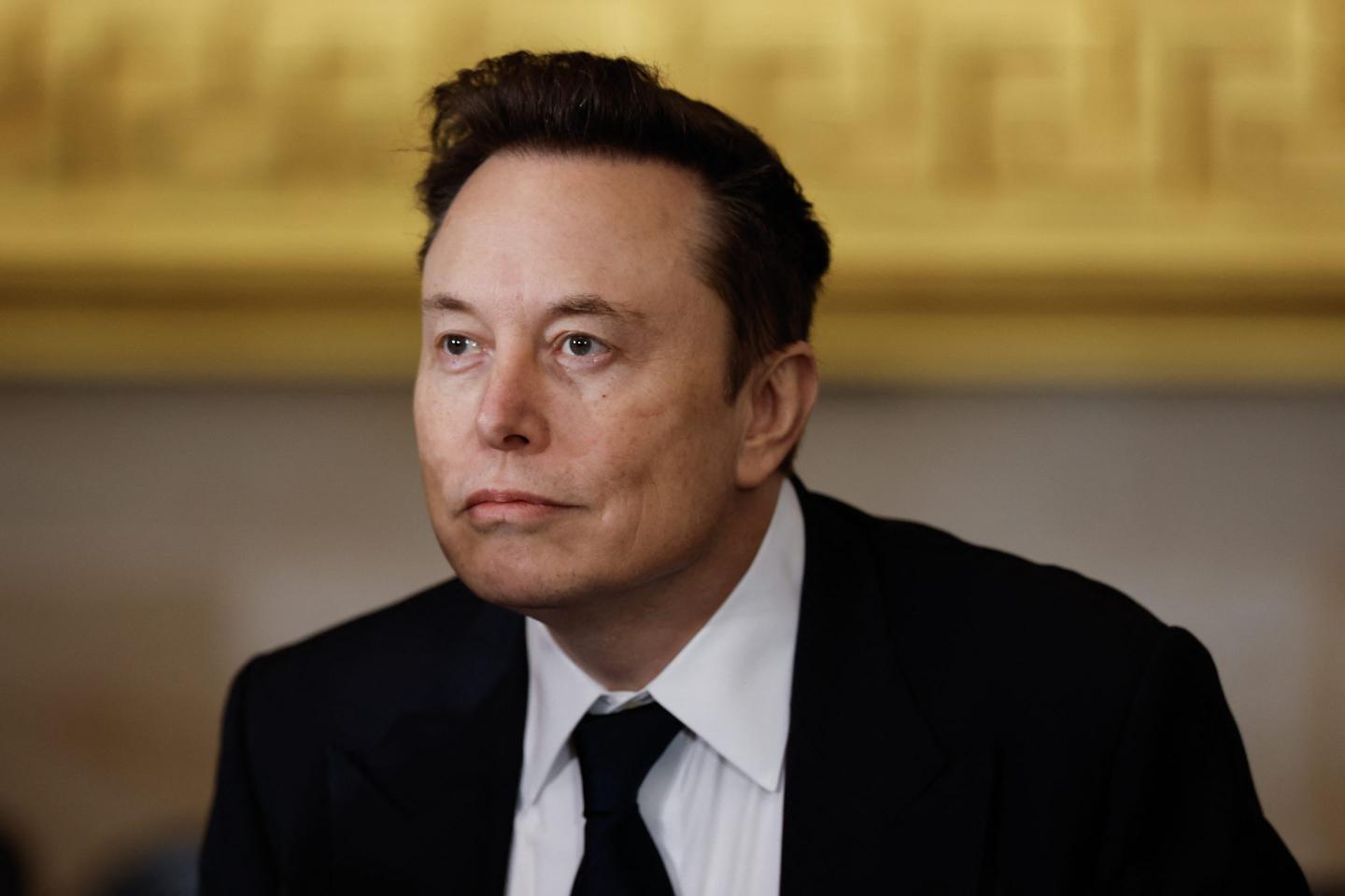 Photo of Elon Musk.